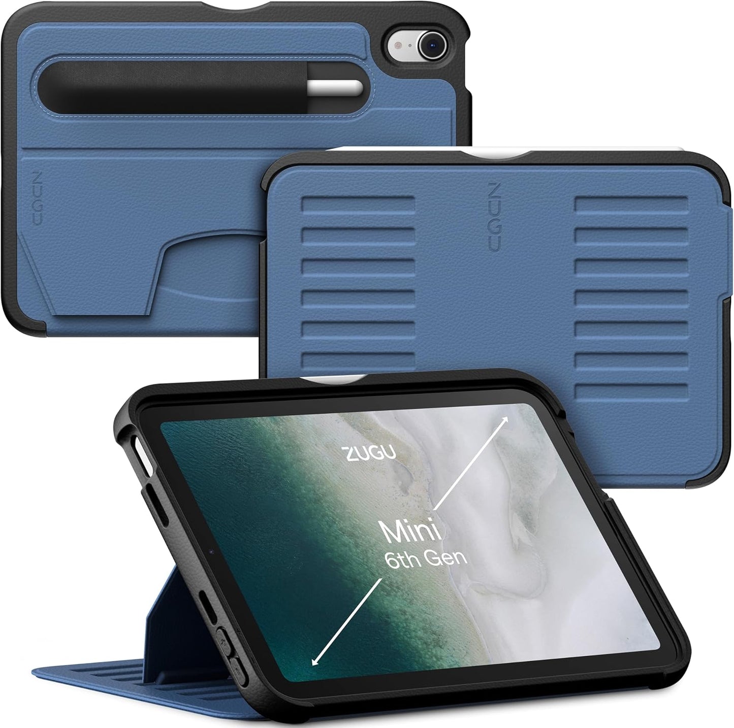 ZUGU Case for 2024 iPad mini 7 & 2021 iPad mini 6 - Slim Cover