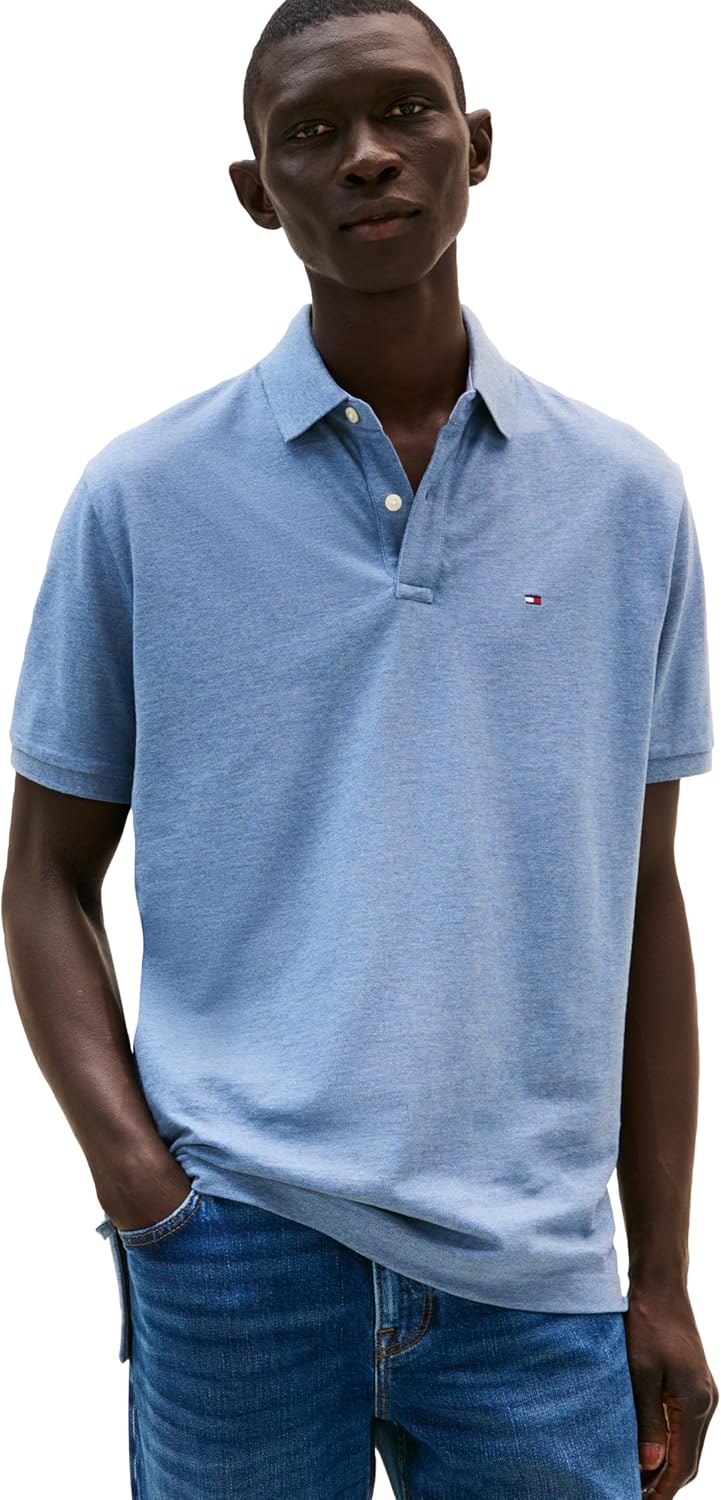 Tommy Hilfiger Men's Short Sleeve Cotton Pique Polo Shirt Review