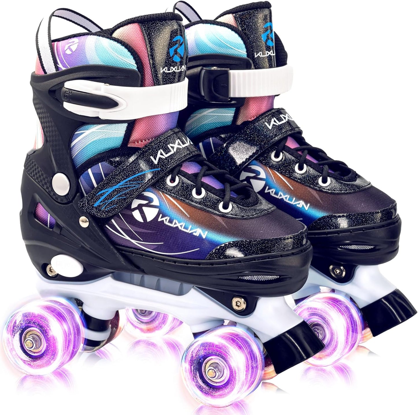 Adjustable Roller Skates for Kids with Light Up Wheels Fun