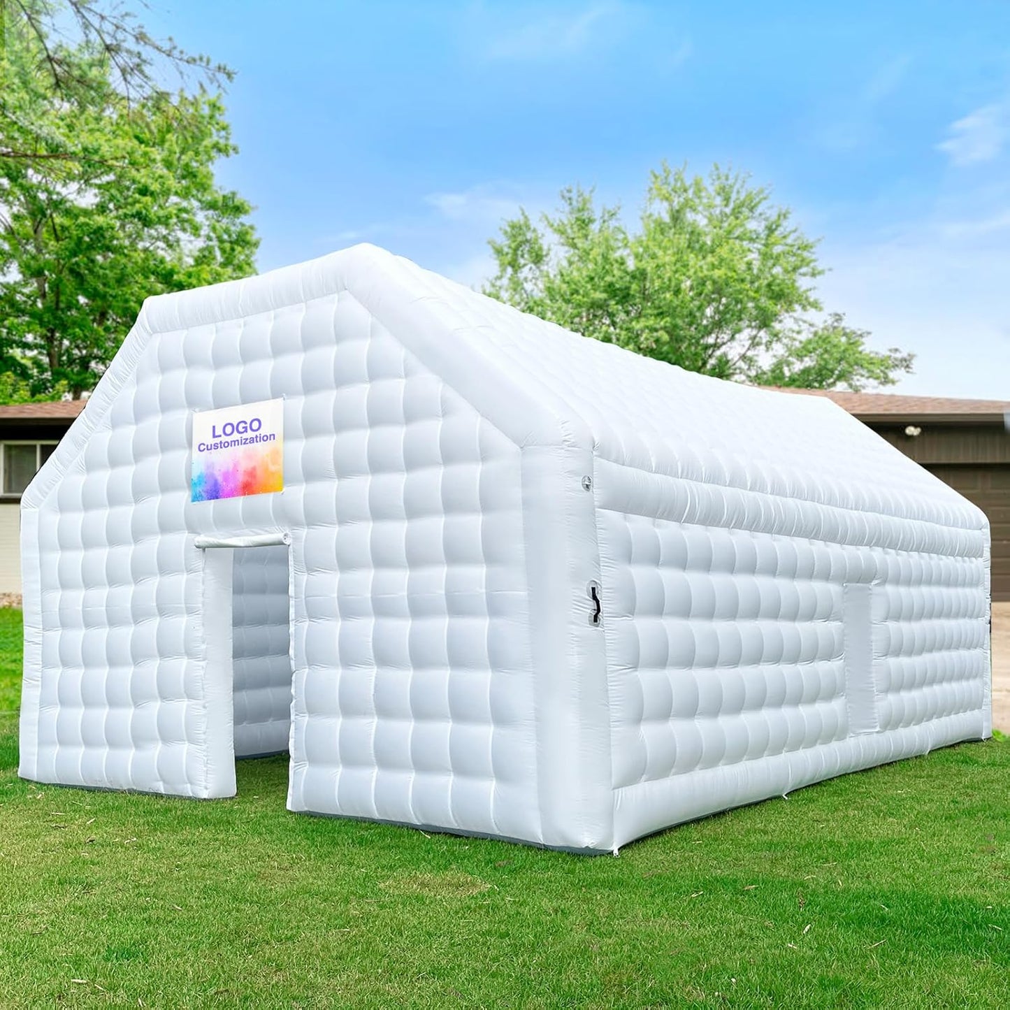 Large White Inflatable Nightclub for Memorable Events and Parties