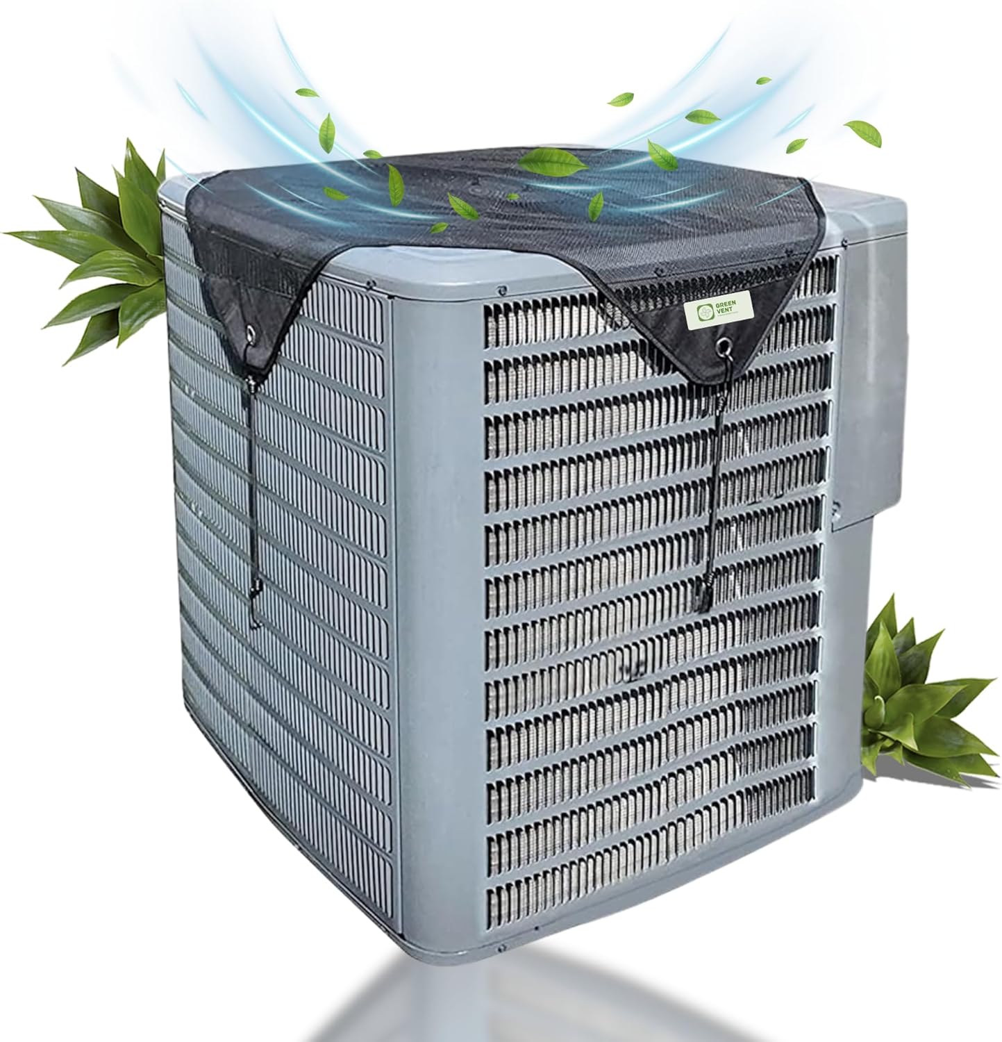 Universal Air Conditioner Cover 36x36 - Full Leaf Guard & Heat Pump Protector by Green Vent