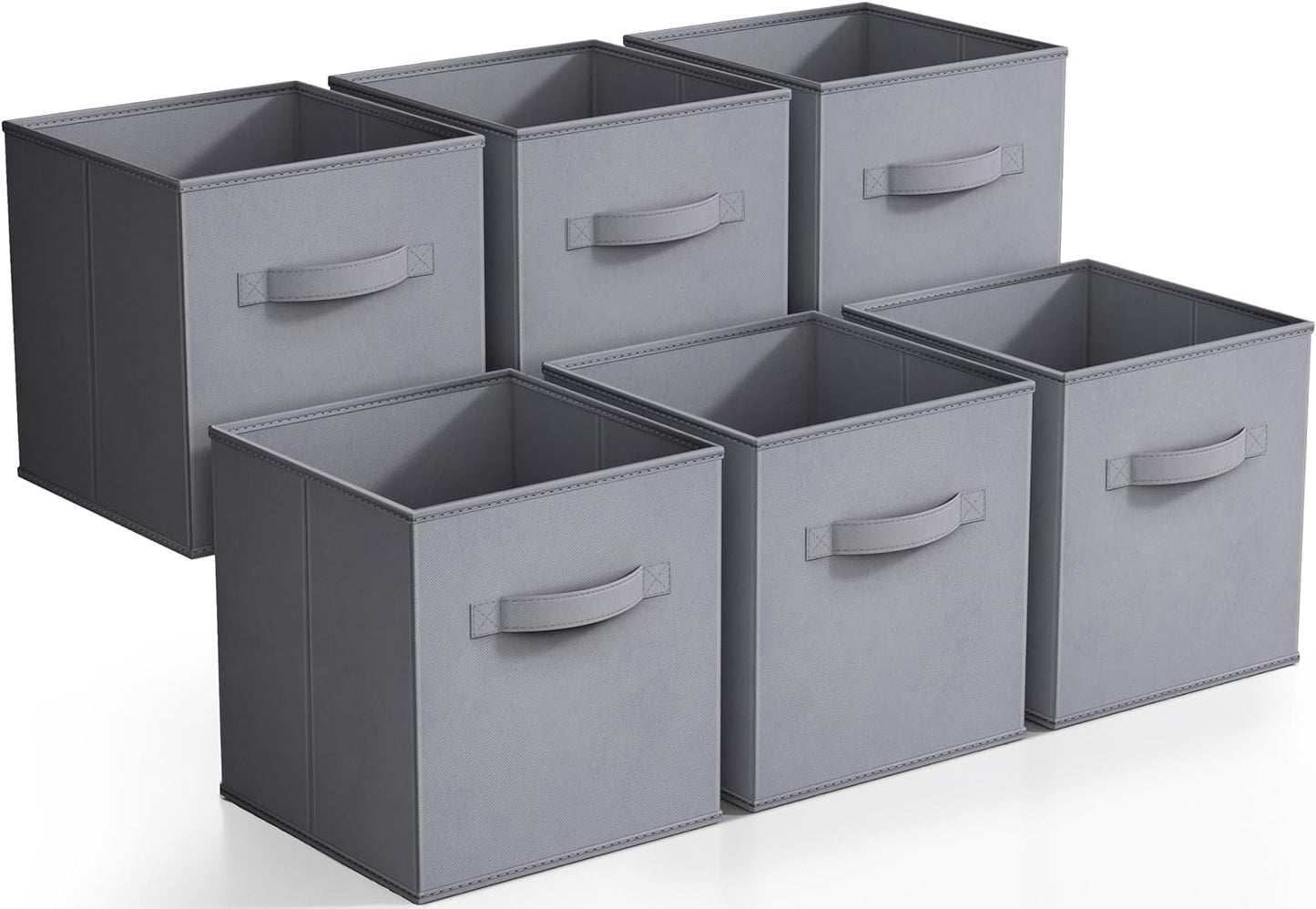 Sorbus Storage Cubes - 11 Inch Foldable Fabric Baskets for Organizing