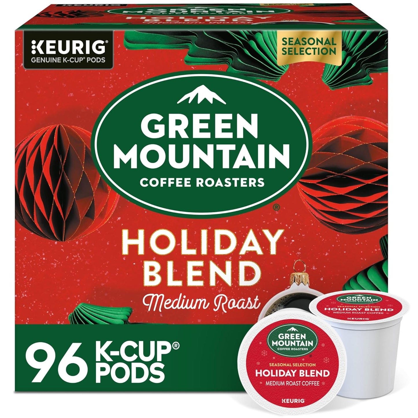 Green Mountain Coffee Roasters Holiday Blend K-Cup Pods Review