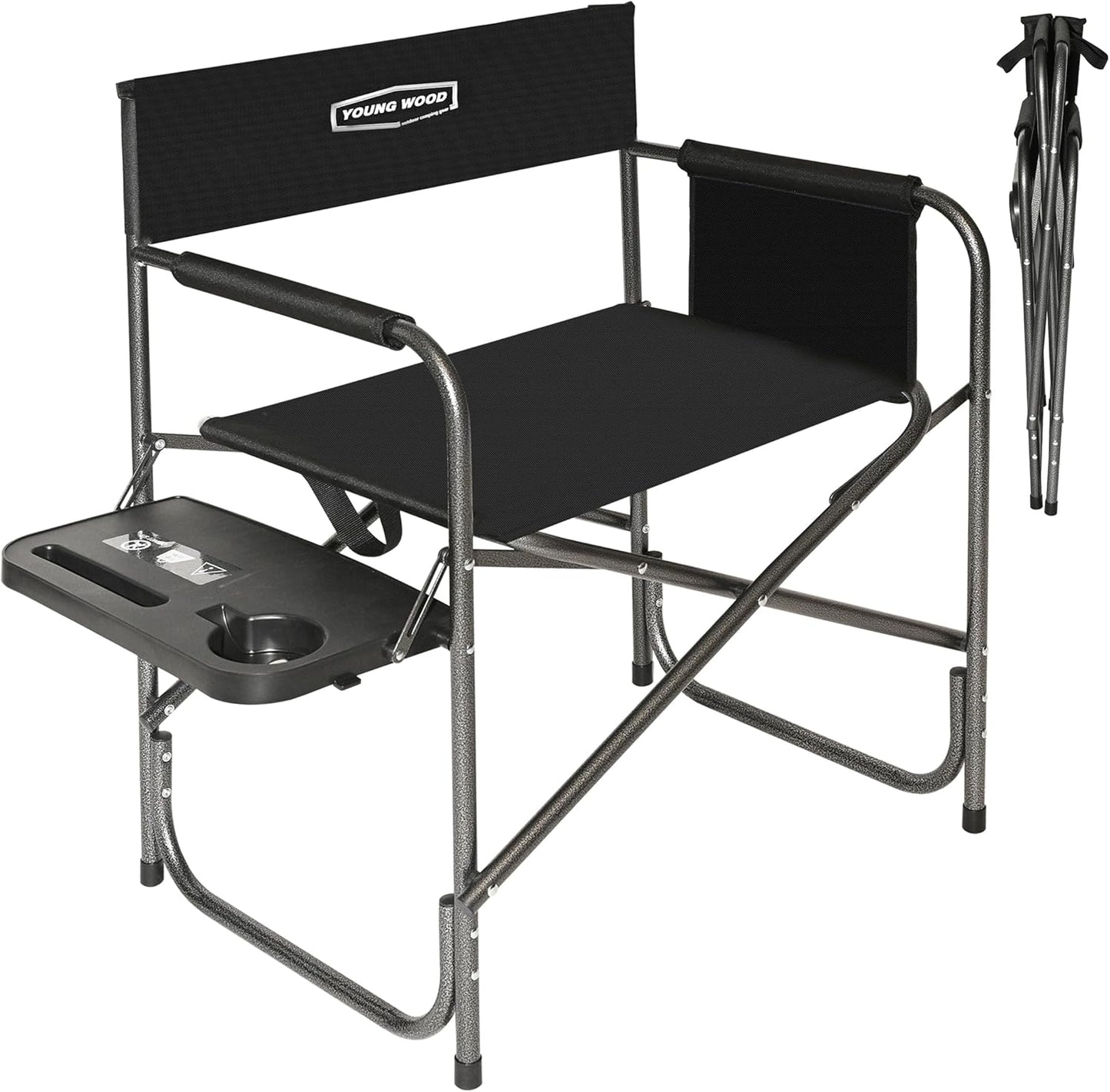 Portable Director's Chair: Lightweight & Spacious