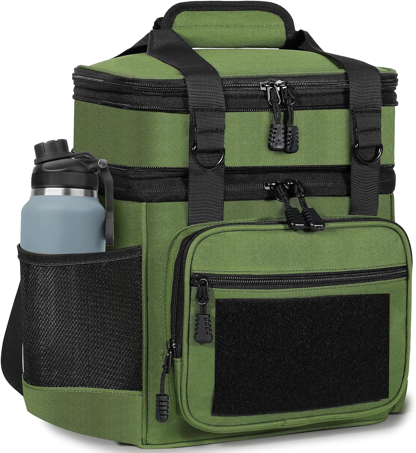 Double Deck Insulated Lunch Box for Work and Travel Needs