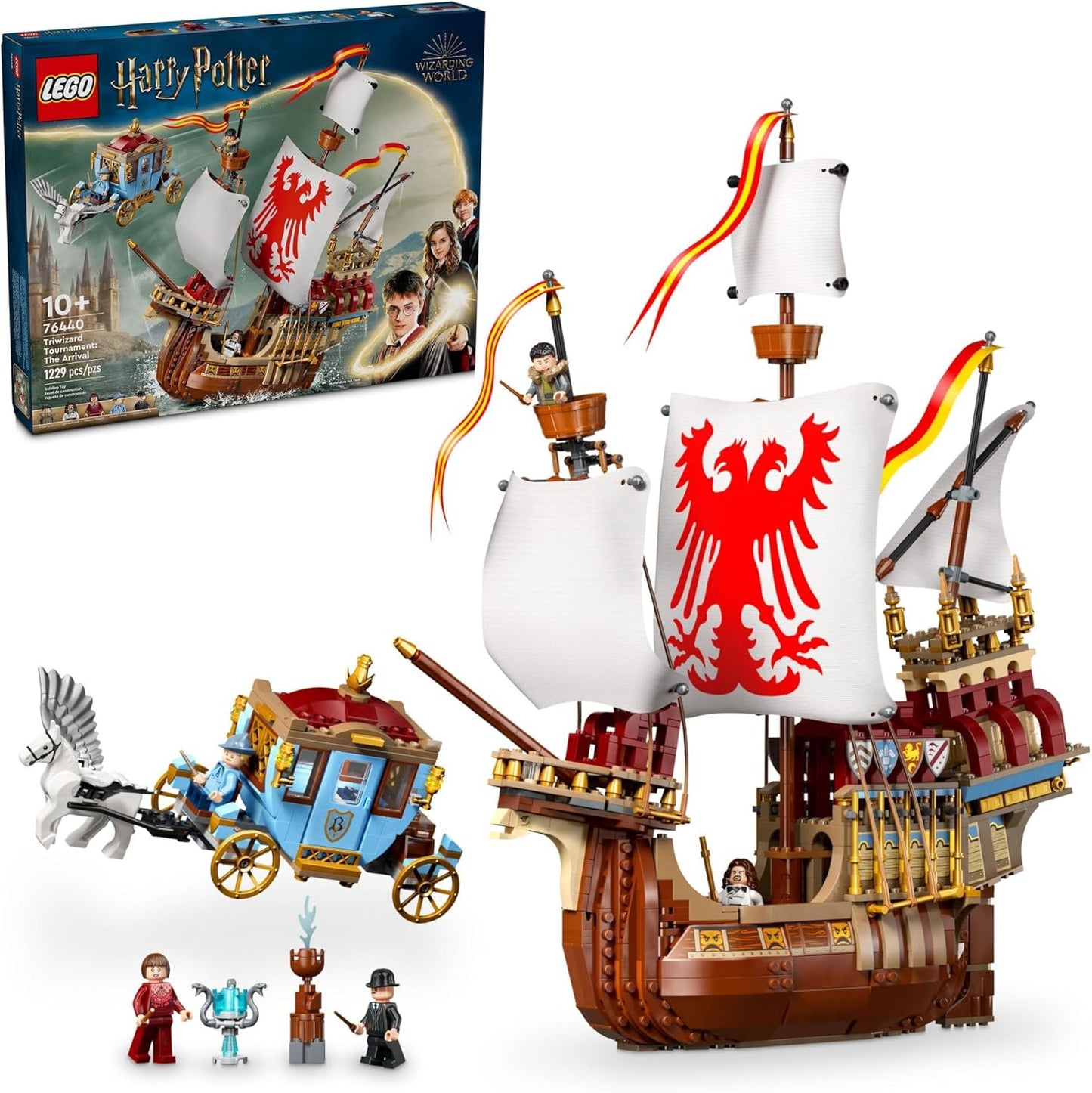 LEGO Harry Potter Triwizard Tournament Arrival with Ships & Carriage