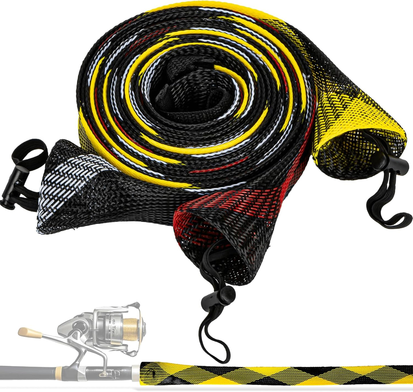 5.5ft Fishing Rod Sleeve Set - Protect & Organize Gear!