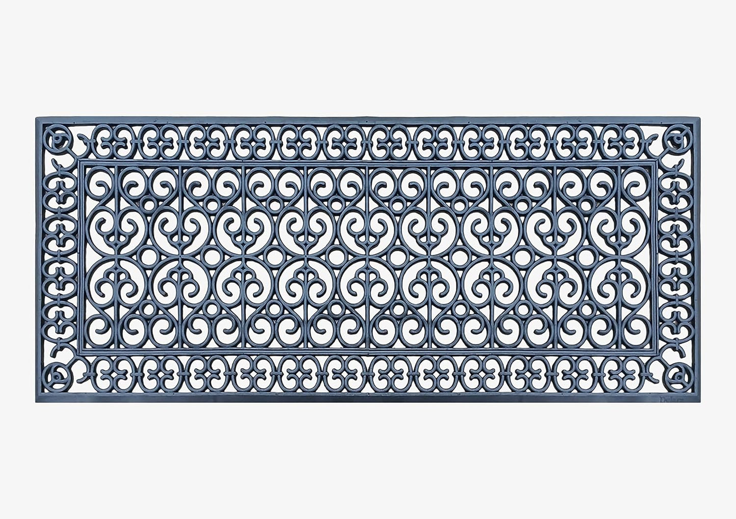 Large Doormat 24x57 Natural Rubber for Entryway and Patio