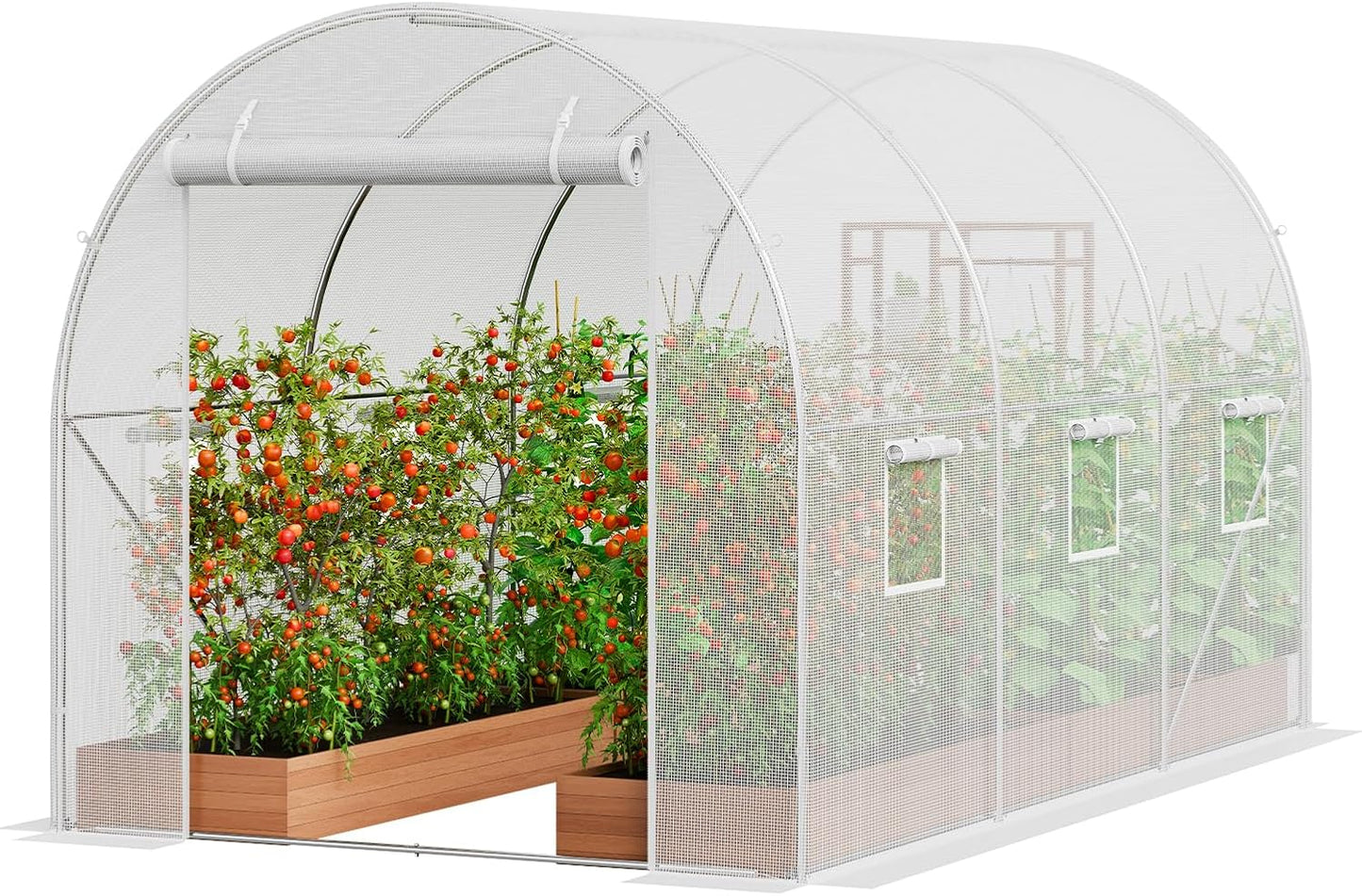 VEVOR Walk-in Tunnel Greenhouse for Year-Round Gardening