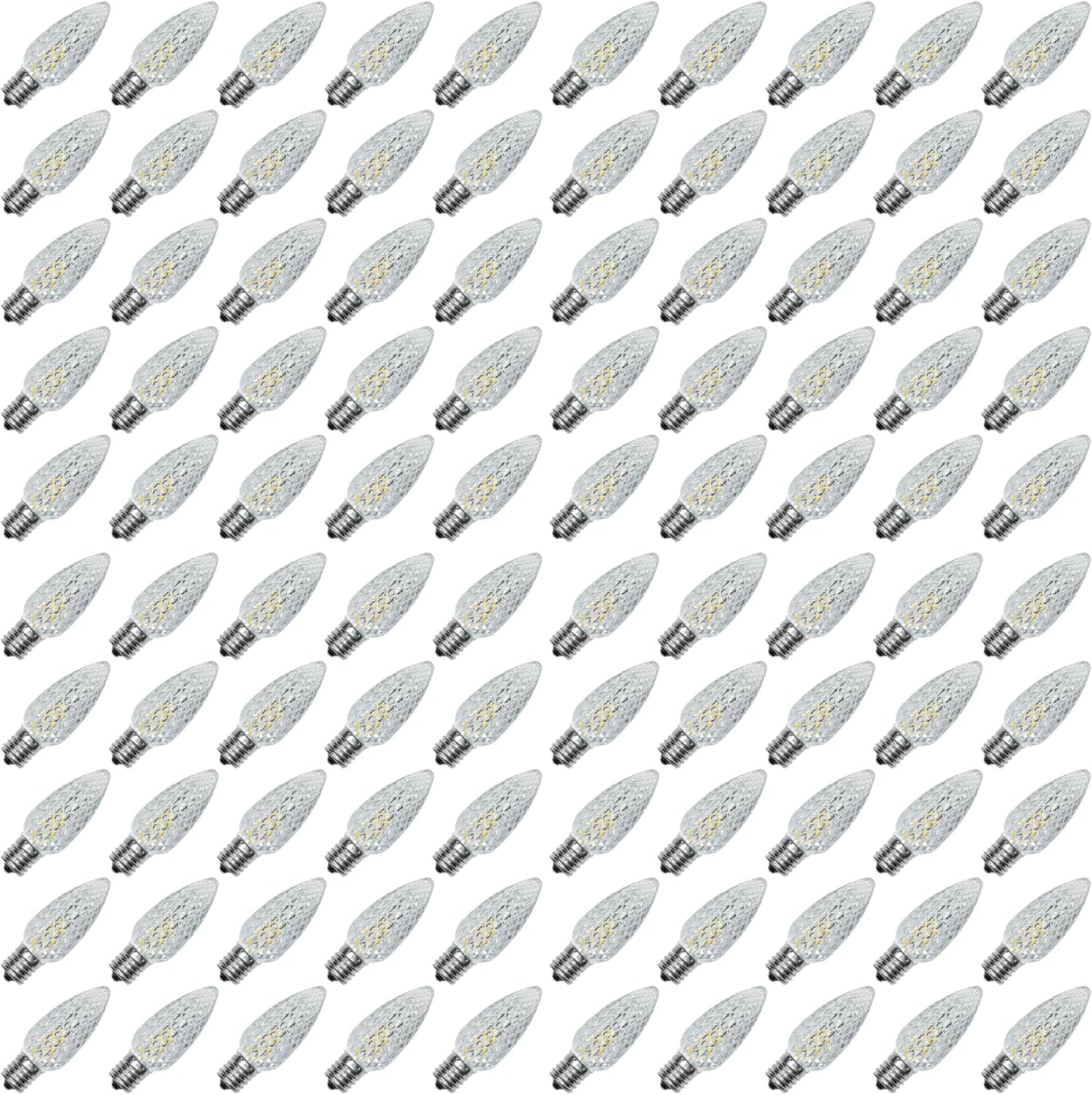 C9 LED Replacement Light Bulb Pack for Christmas Decor