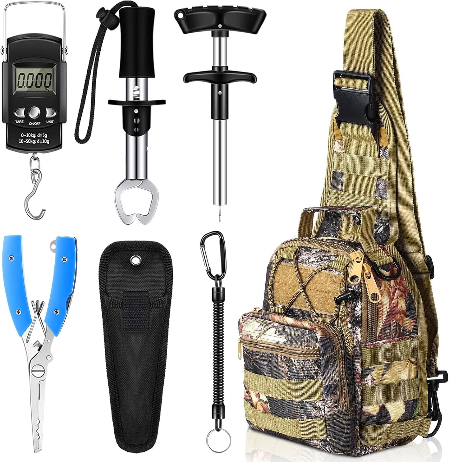 7-Piece Hungdao Fishing Gear Kit