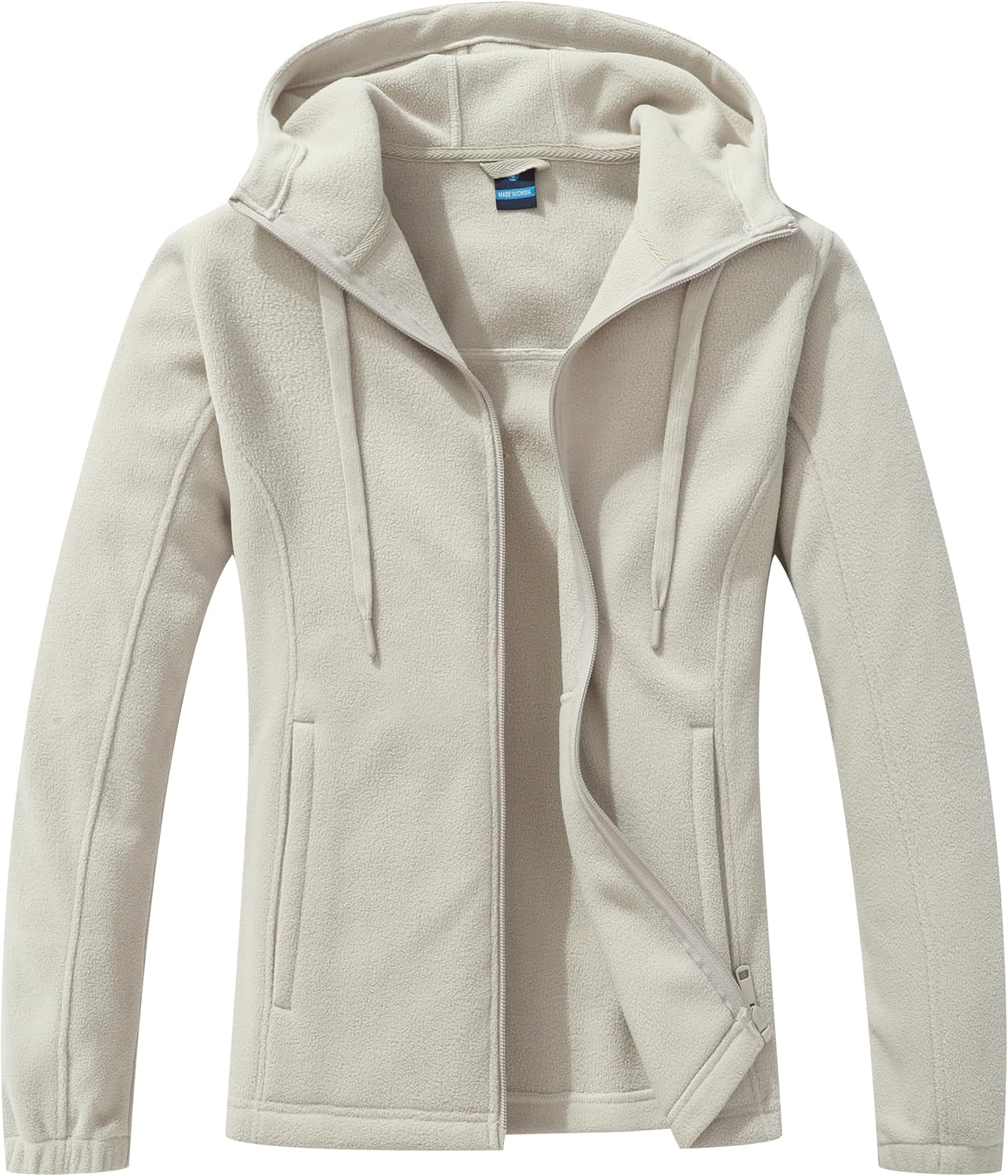 Gimecen Women's Soft Polar Fleece Jacket for Cozy Comfort