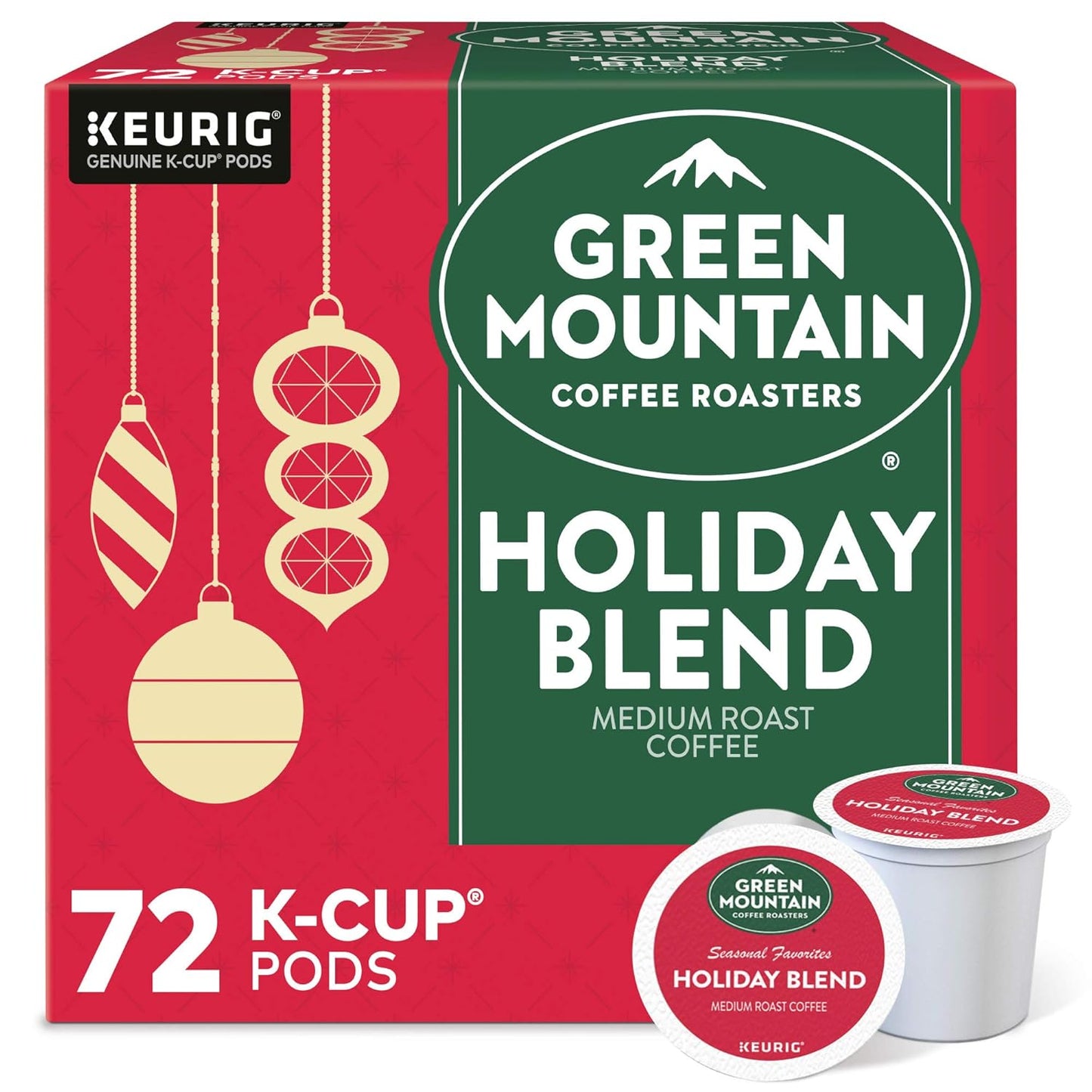 72-Count Holiday Blend K-Cup Pods by Green Mountain
