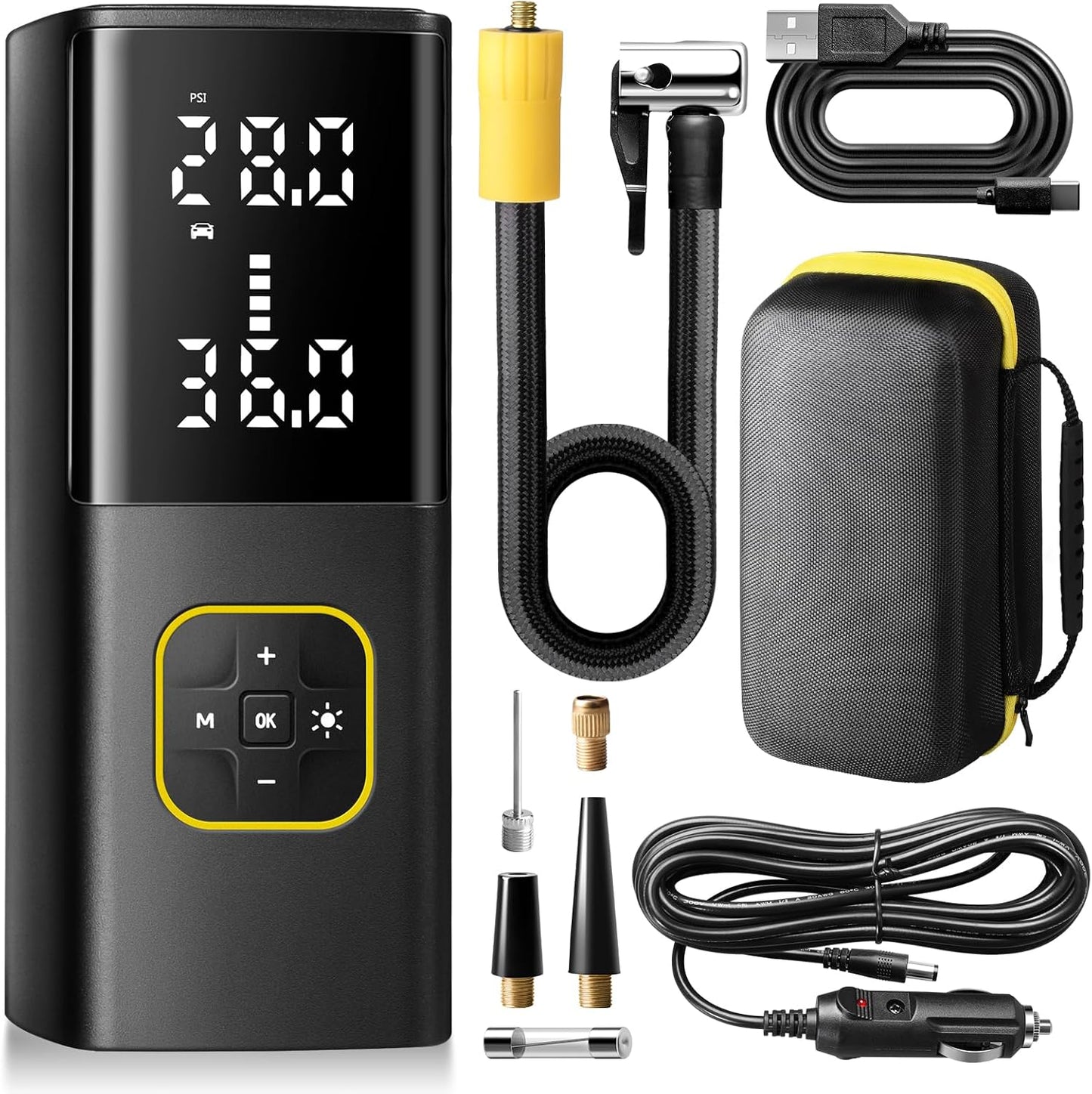 Zune Lotoo Cordless Tire Inflator - Power On The Go!