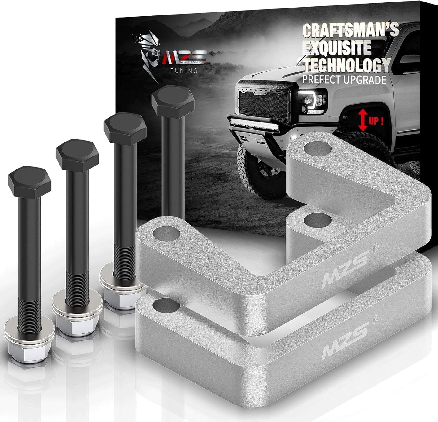 MZS 2in Front Leveling Kit for 2007-2025 Tahoe Silverado