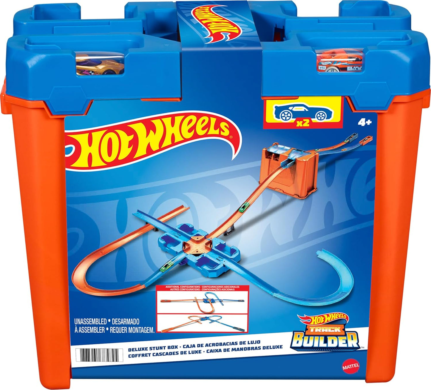 Hot Wheels Toy Car Track Builder Playset for Endless Fun