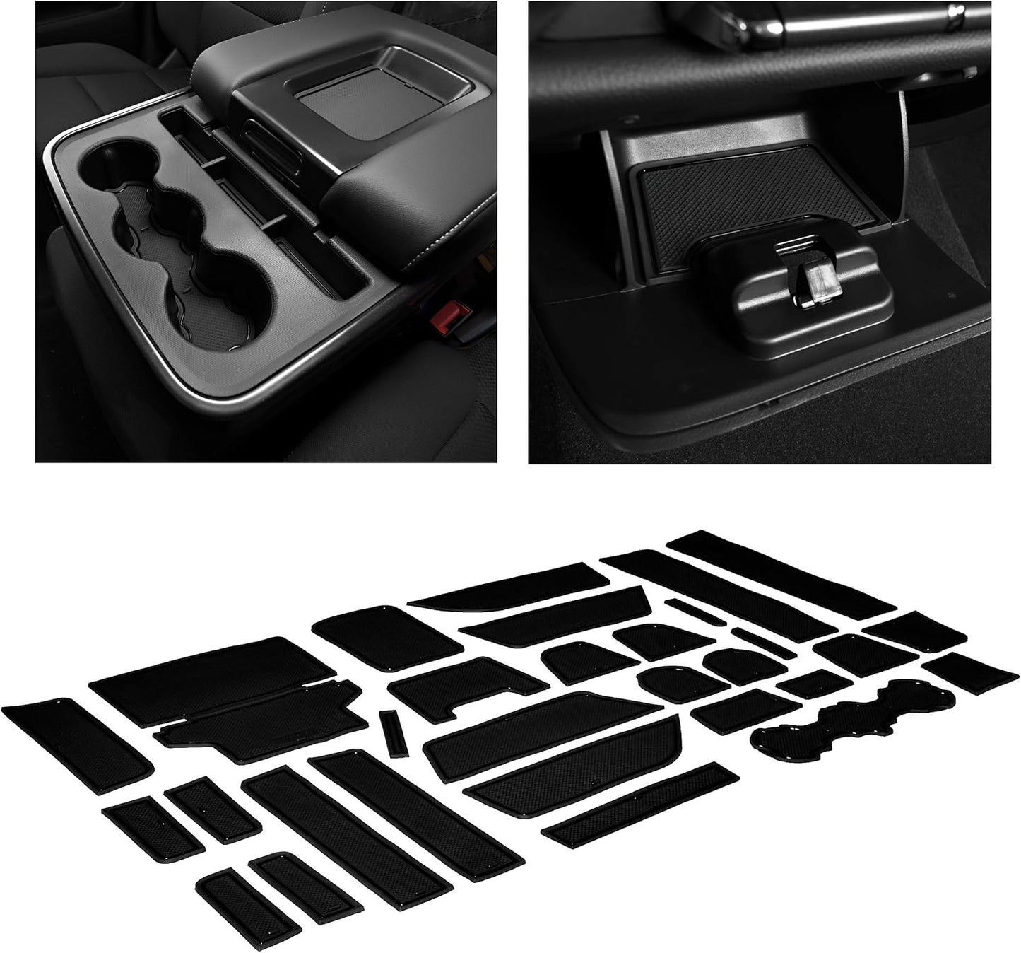 CupHolderHero Custom Interior Liners for Chevy Silverado 1500