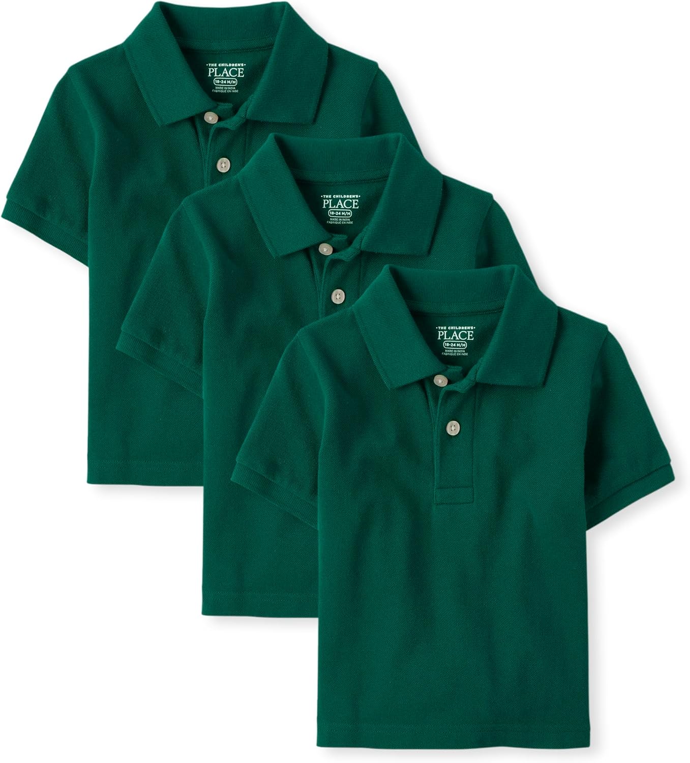 Baby and Toddler Boys Short Sleeve Polo Shirt for Everyday Wear