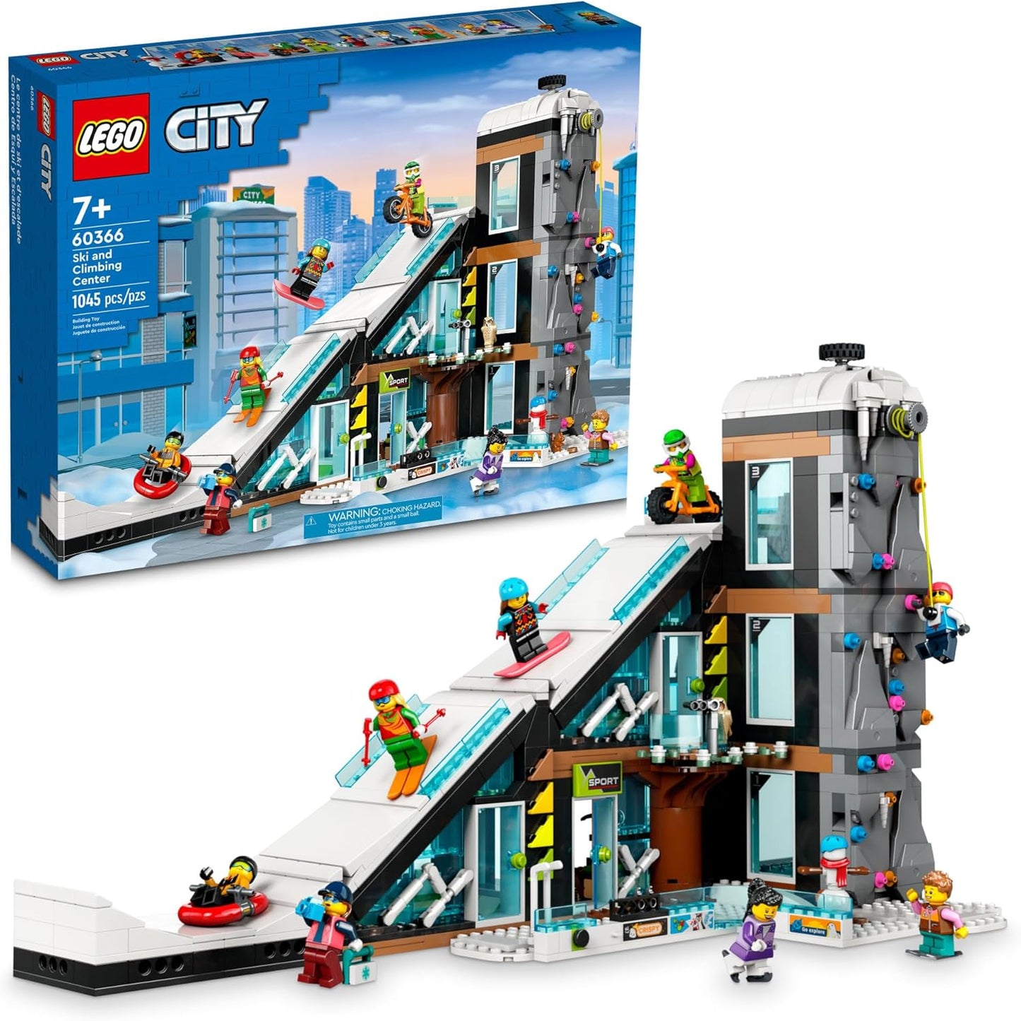 LEGO Ski & Climbing Center: 3-Level Fun Playset