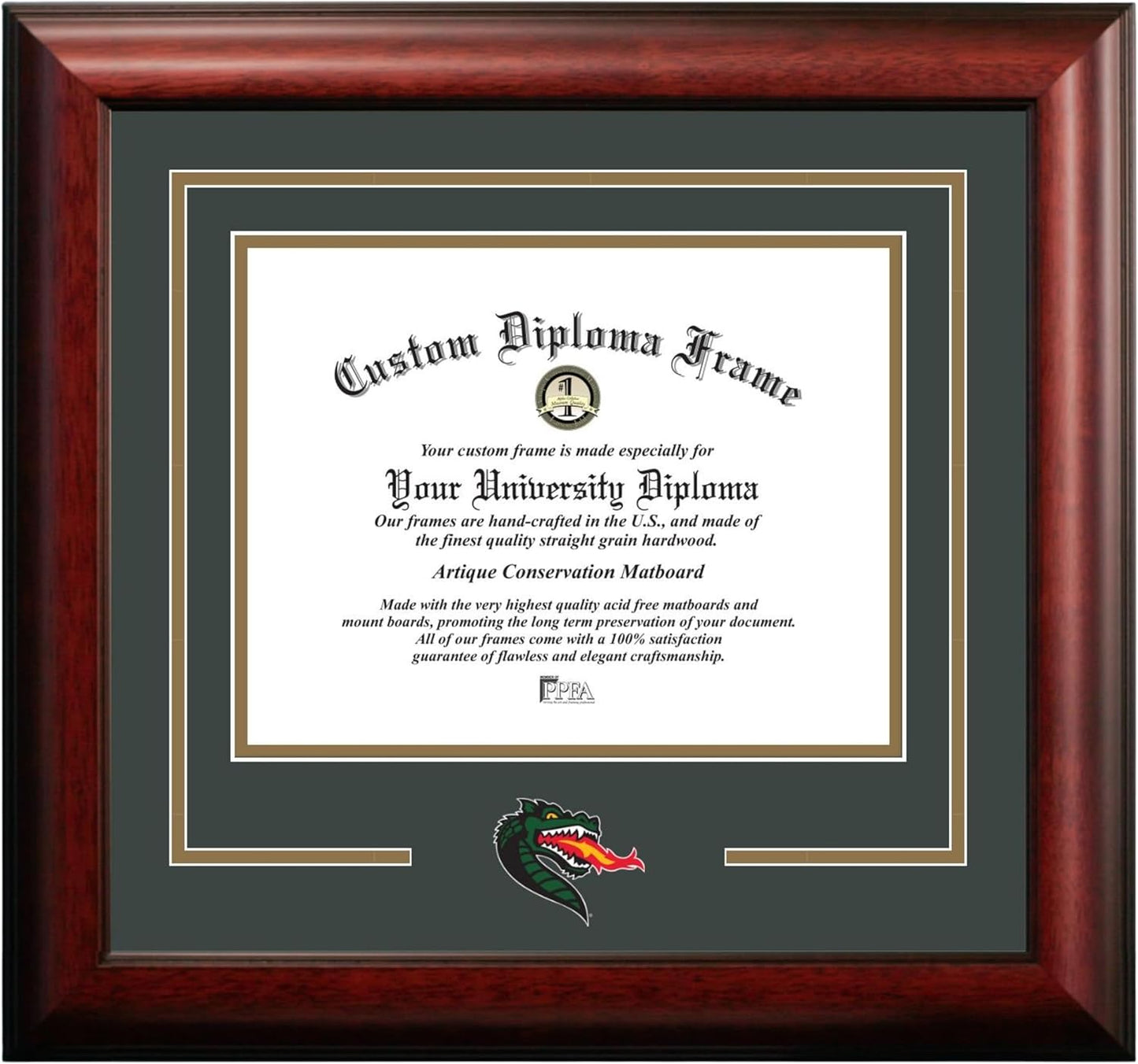 Campus Images NCAA Spirit Diploma Frame for University of Alabama