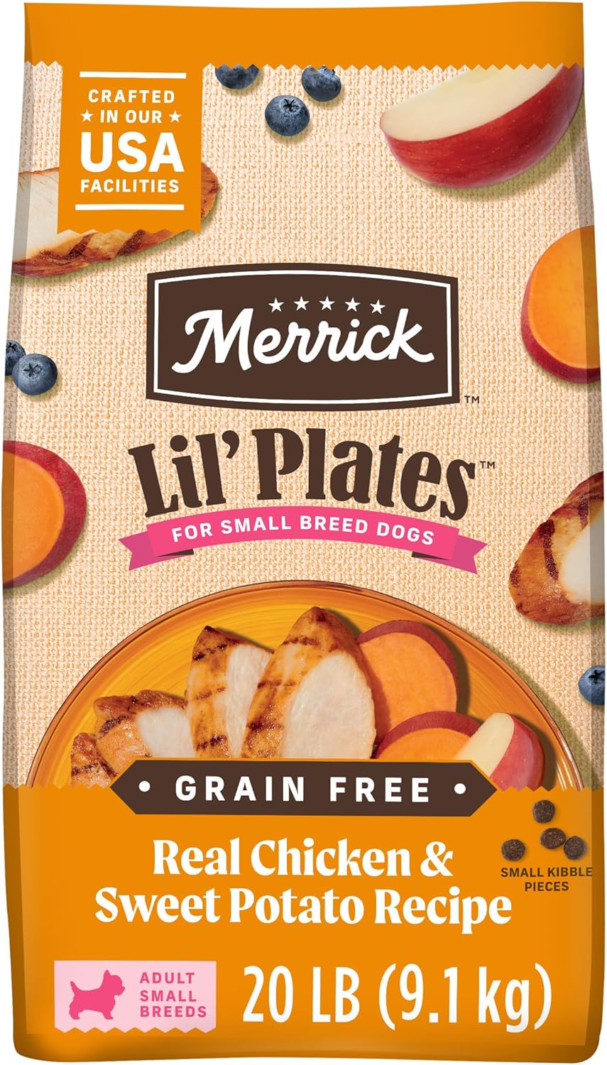 Merrick Lil Plates Grain Free Dry Dog Food for Small Dogs