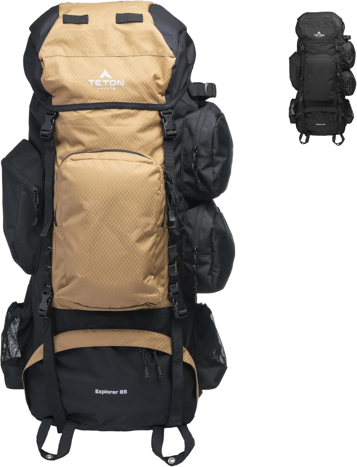 Teton 85L Explorer Internal Frame Backpack for Hiking Adventures