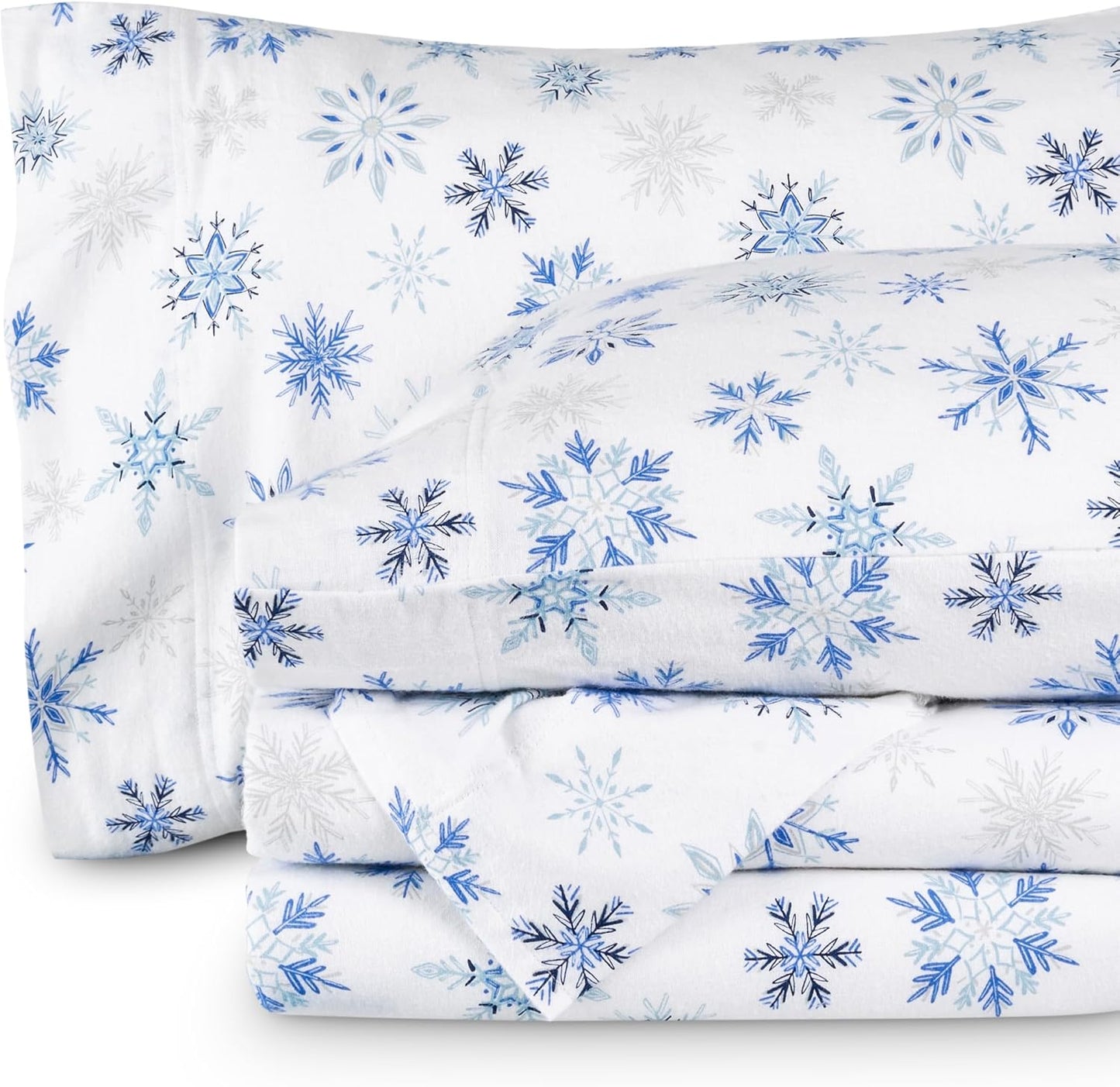 Bare Home Cotton Flannel Sheet Set for Cozy Winter Comfort
