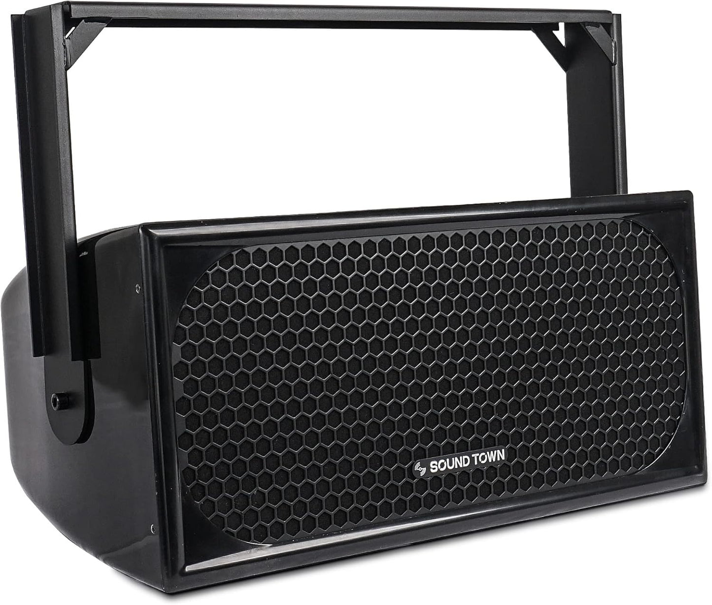 Sound Town Weather-Resistant Dual 10 Loudspeaker - Durable Fiber Glass Enclosure