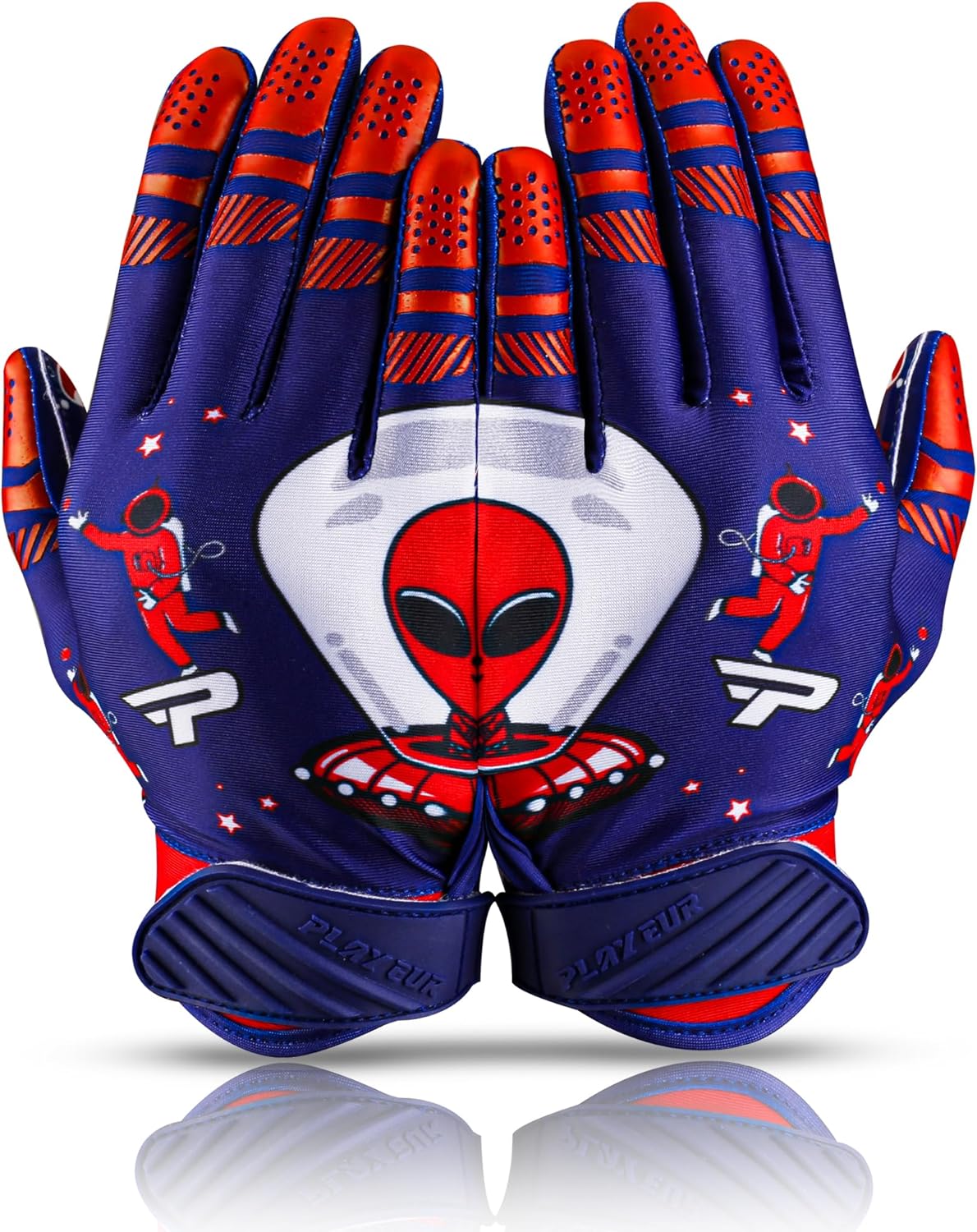 Ultimate Game Grip Football Gloves - No Peel, Ever Tacky!
