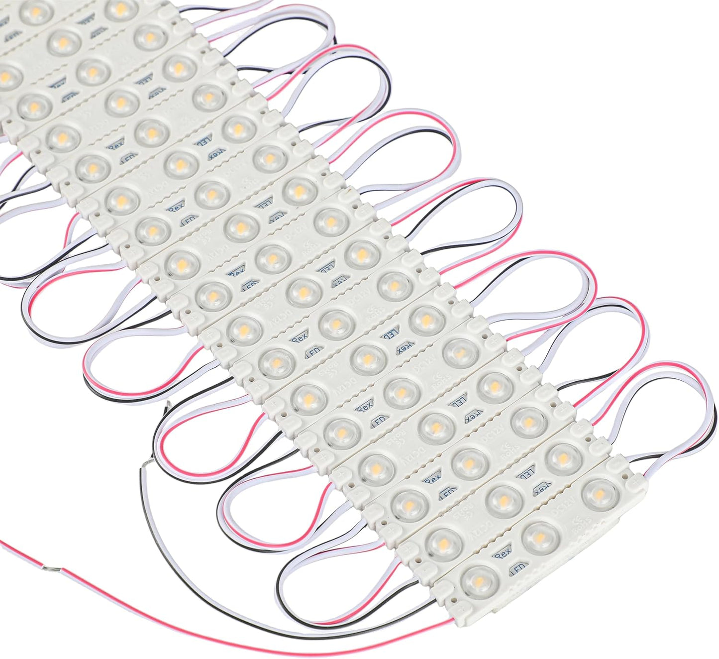 REXTiN Super Bright 200pcs 2835 LED Module Warm White Lights