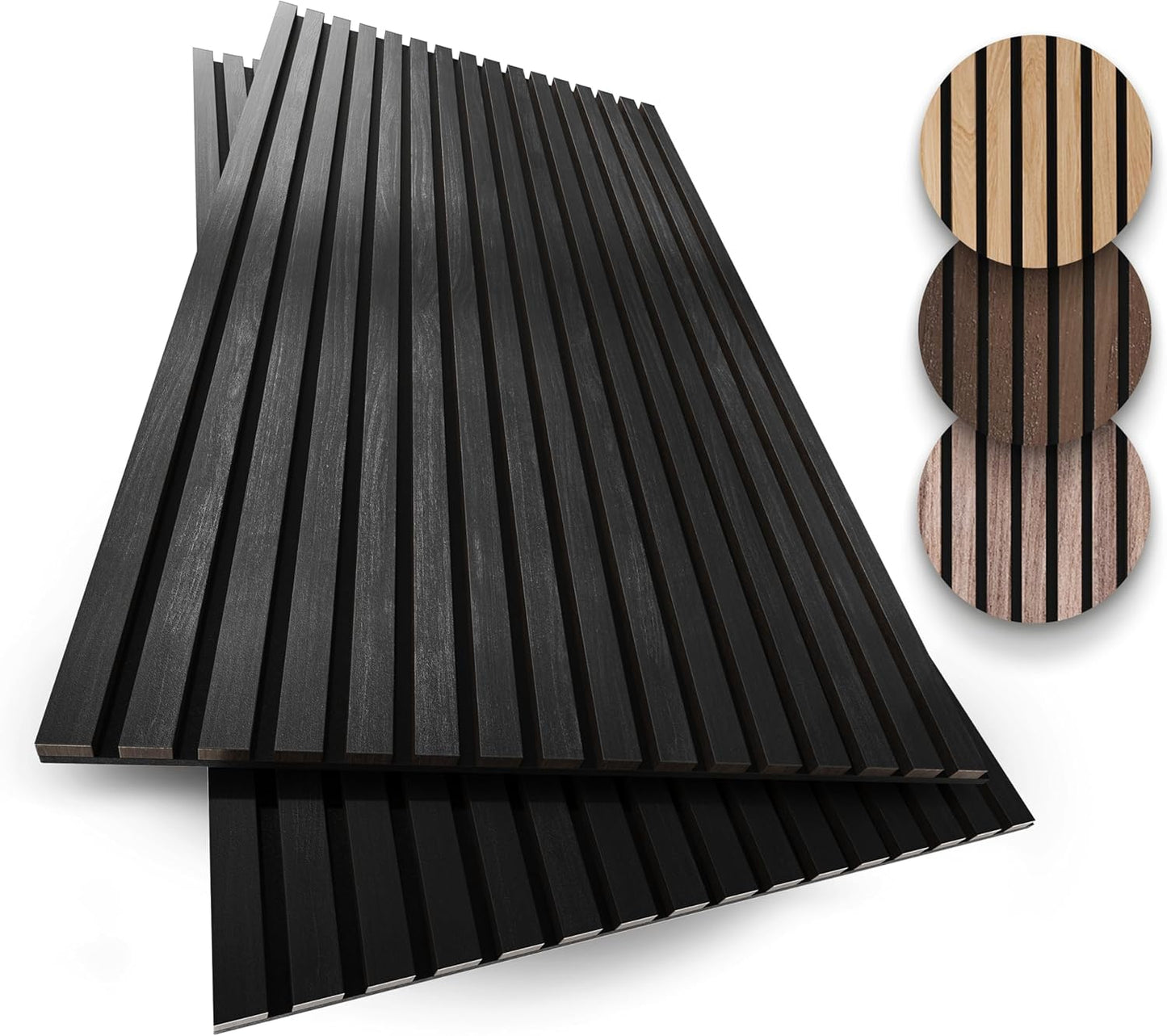 Acoustic Wood Slat Wall Panels for Soundproof Interior Decor