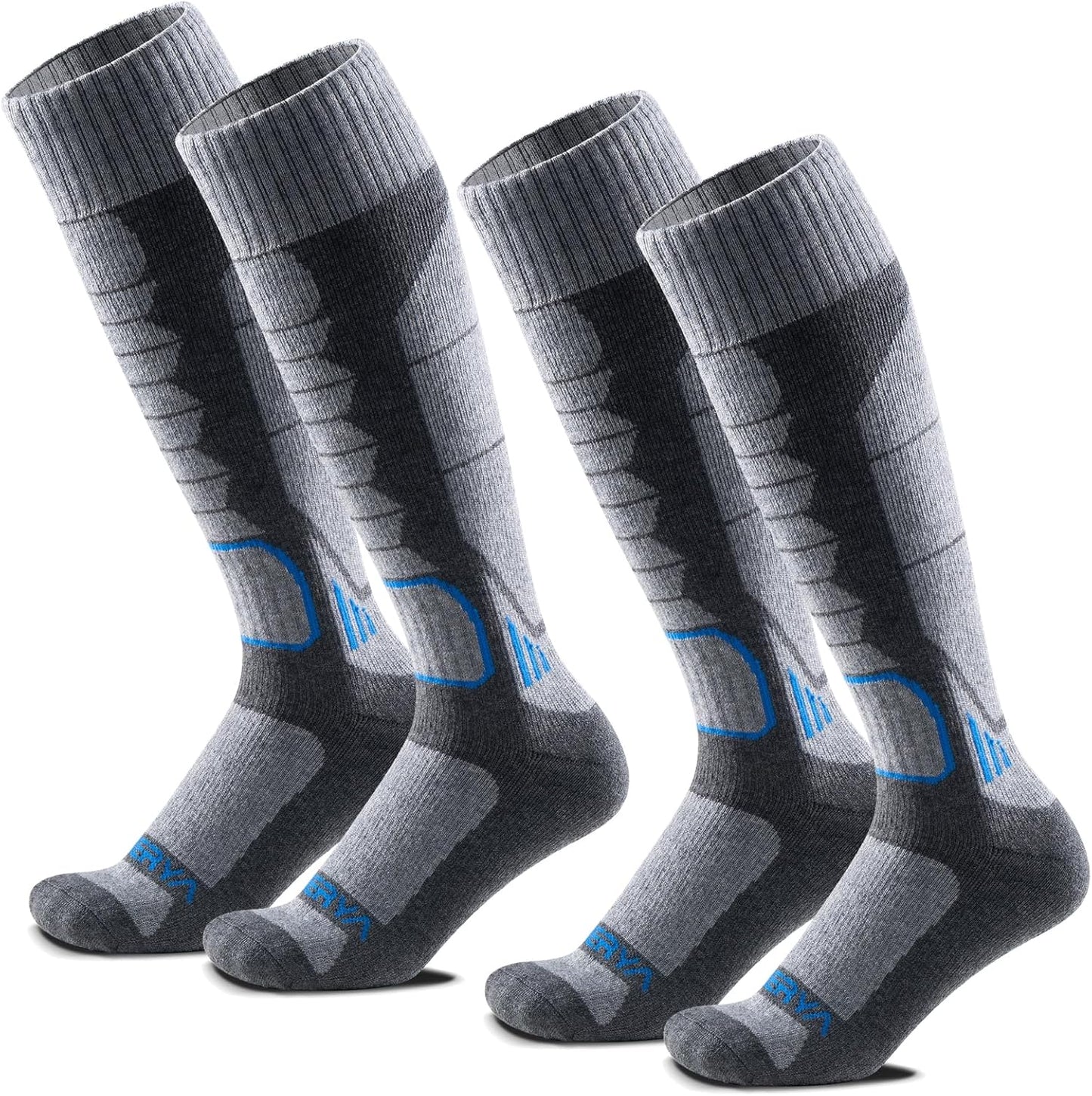 WEIERYA Merino Wool Ski Socks - Ultimate Comfort