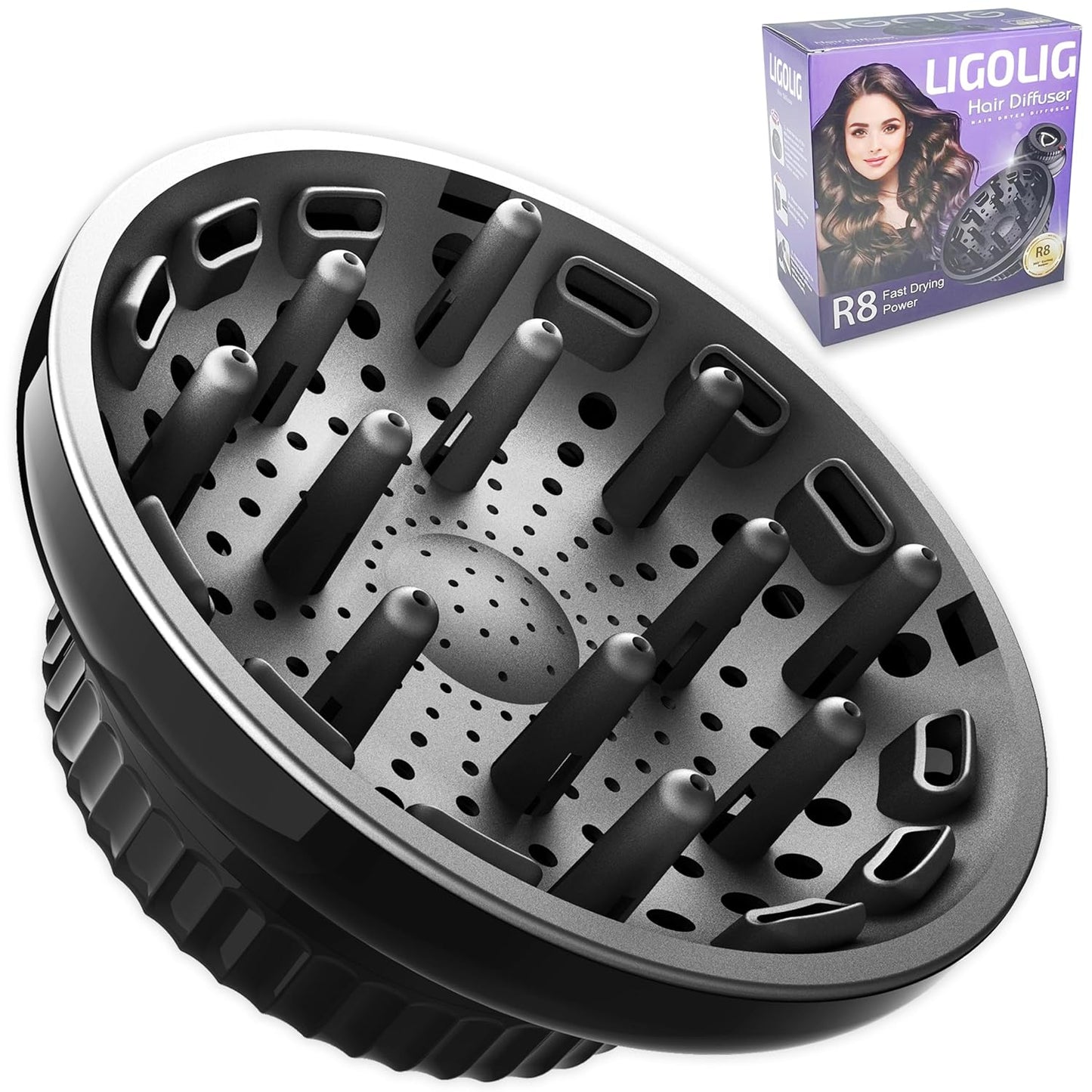 Universal Hair Diffuser for Curly Hair - LIGOLIG