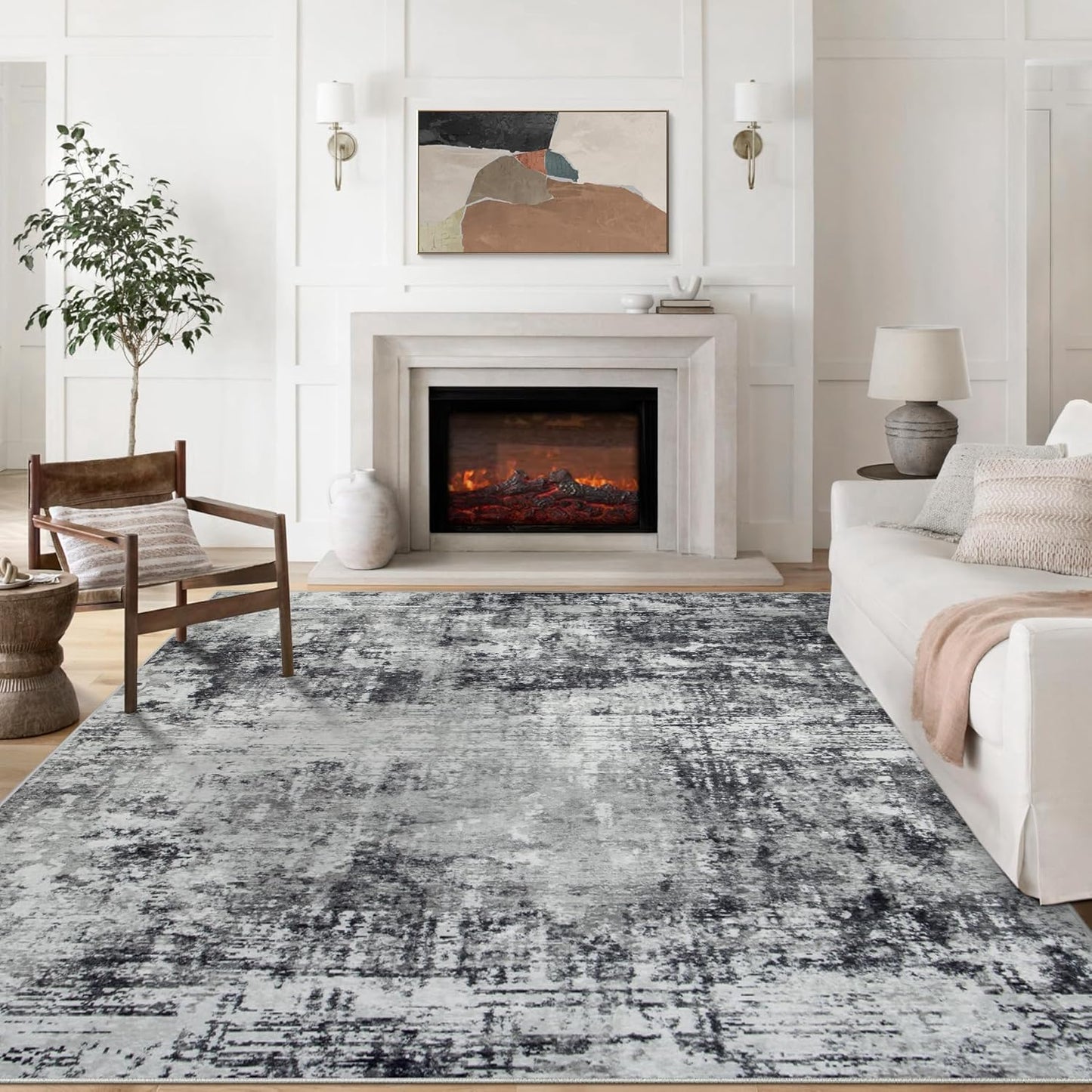 Modern 8x10 Area Rugs for Living Room and Dining Room Decor