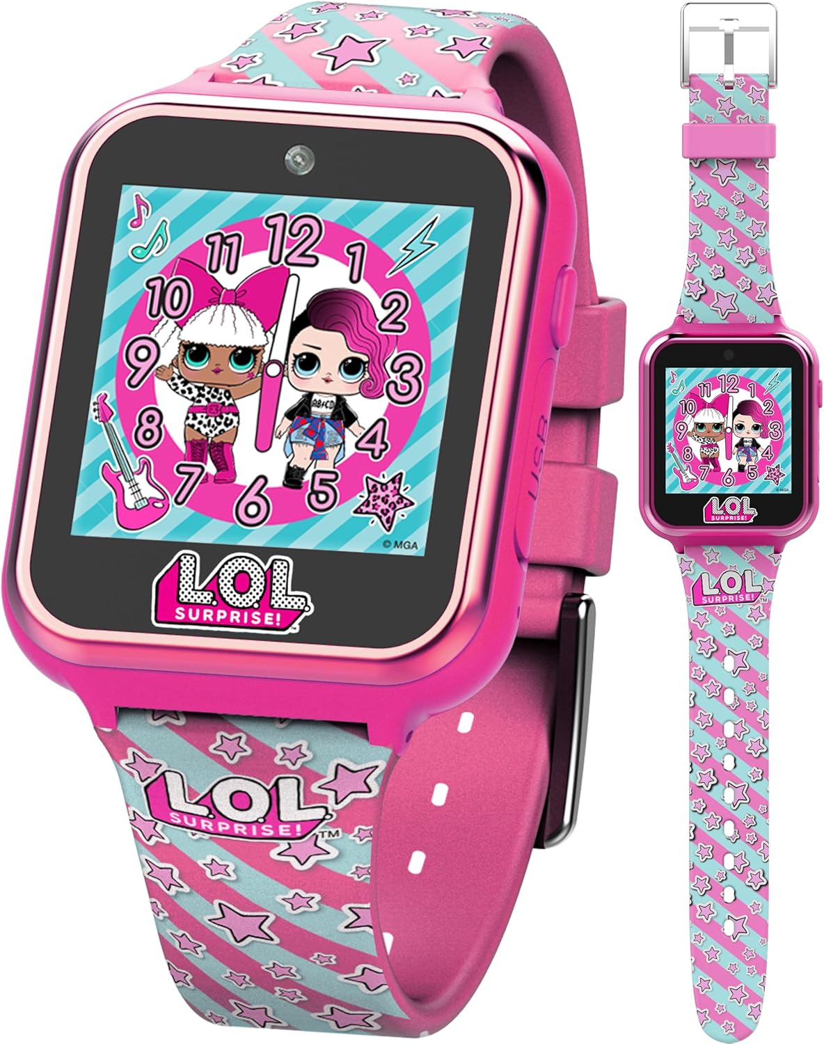 Interactive Smart Watch: Camera, Games, Fun Faces