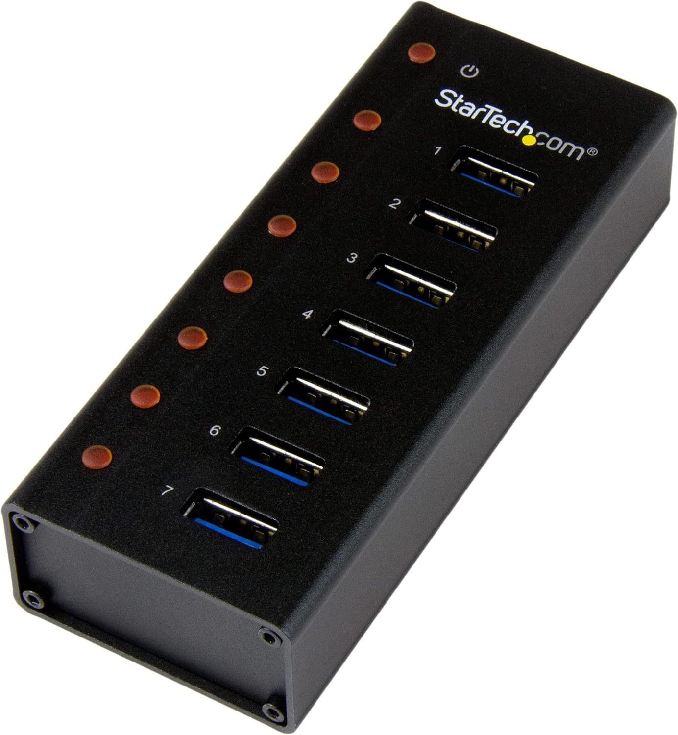 7-Port USB 3.0 Hub for MacBook and Windows - Rugged Design