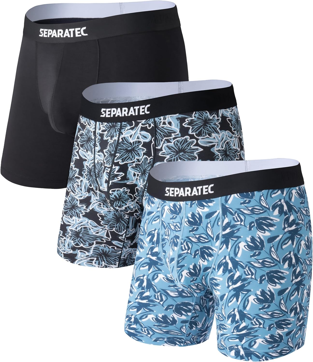 Separatec Mens Halloween Underwear with Dual Pouch Comfort