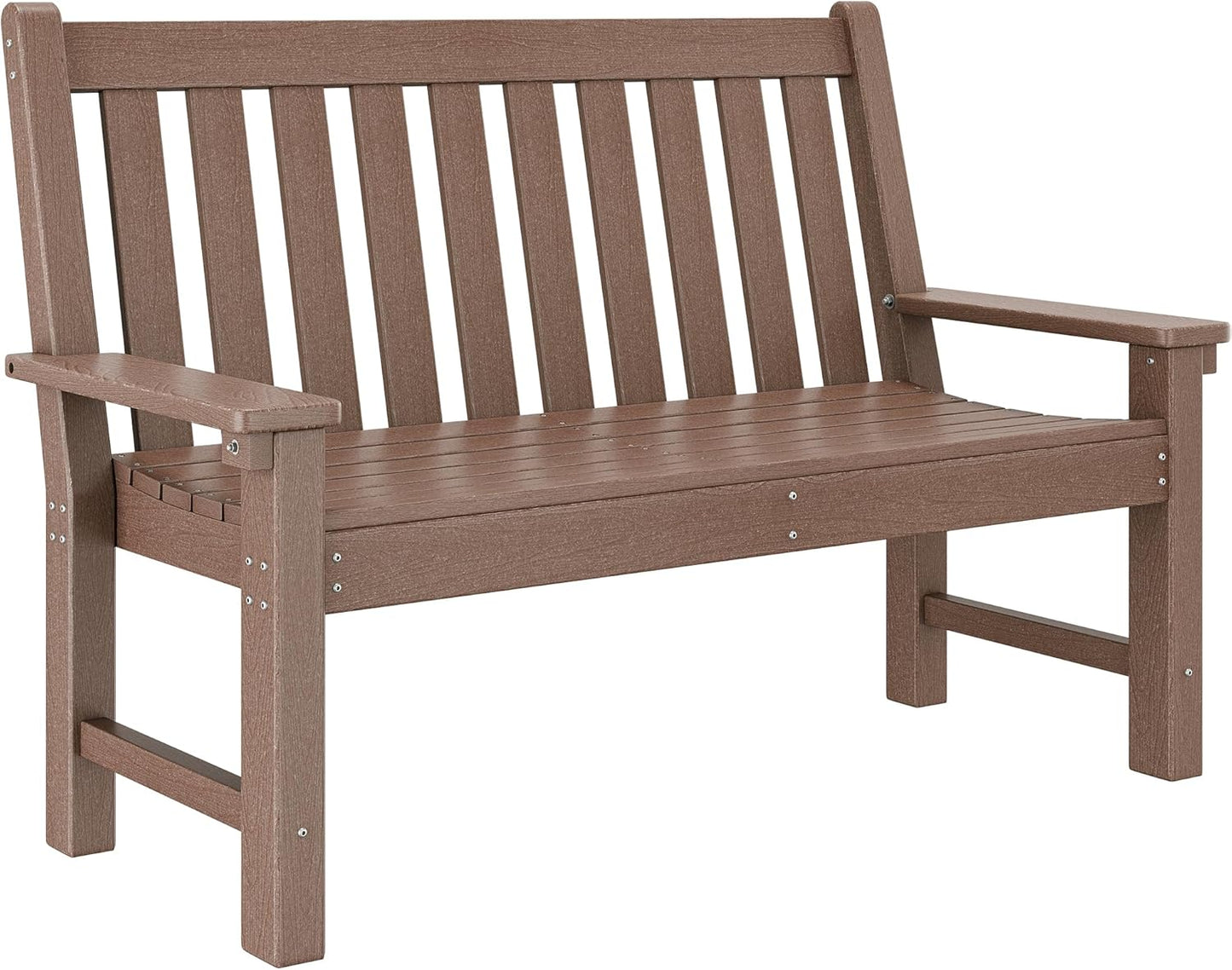 YITAHOME HDPE Garden Bench for Outdoor Comfort and Durability