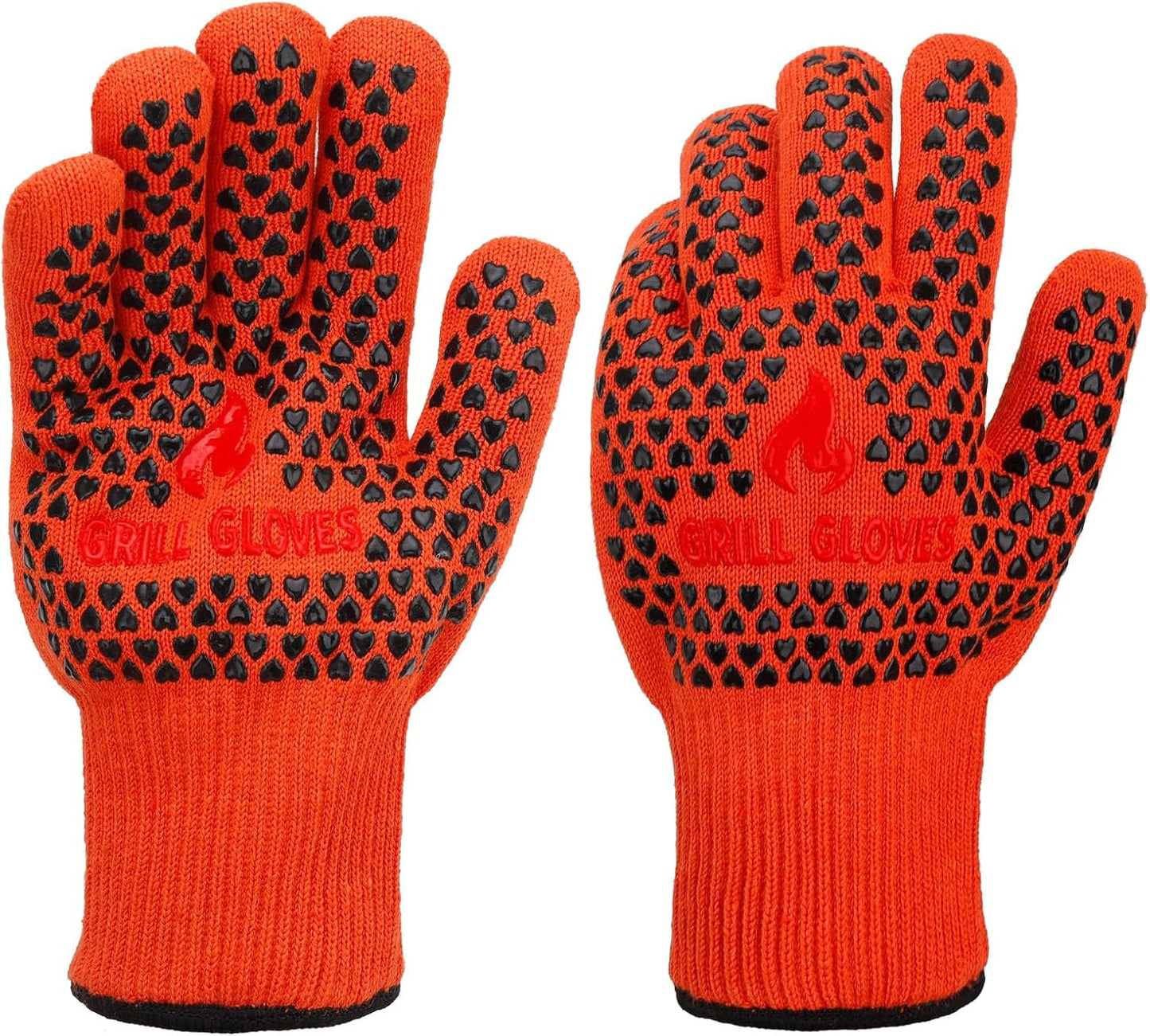 Ultimate Heat-Proof BBQ Gloves - Non-Slip & Versatile!