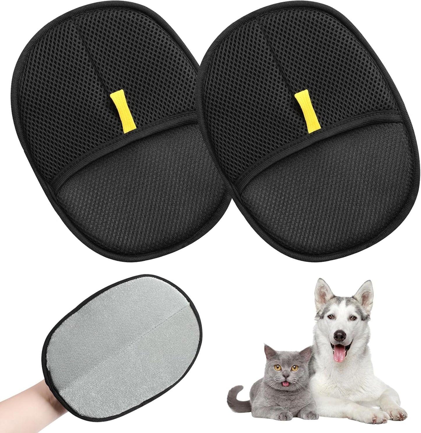 2-in-1 Pet Hair Remover Glove by Sueean