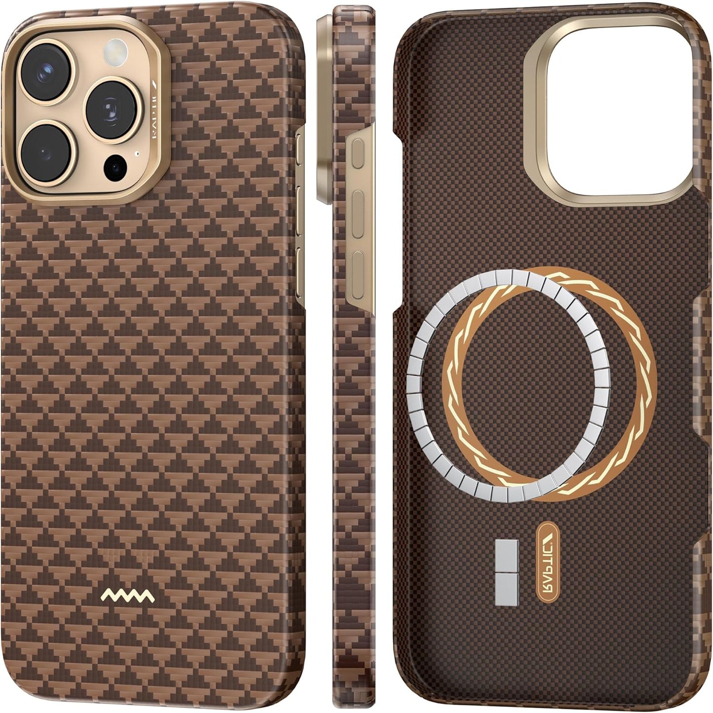RAPTIC Aramid Fiber Case for iPhone 16 Pro - Ultra-Light Protection