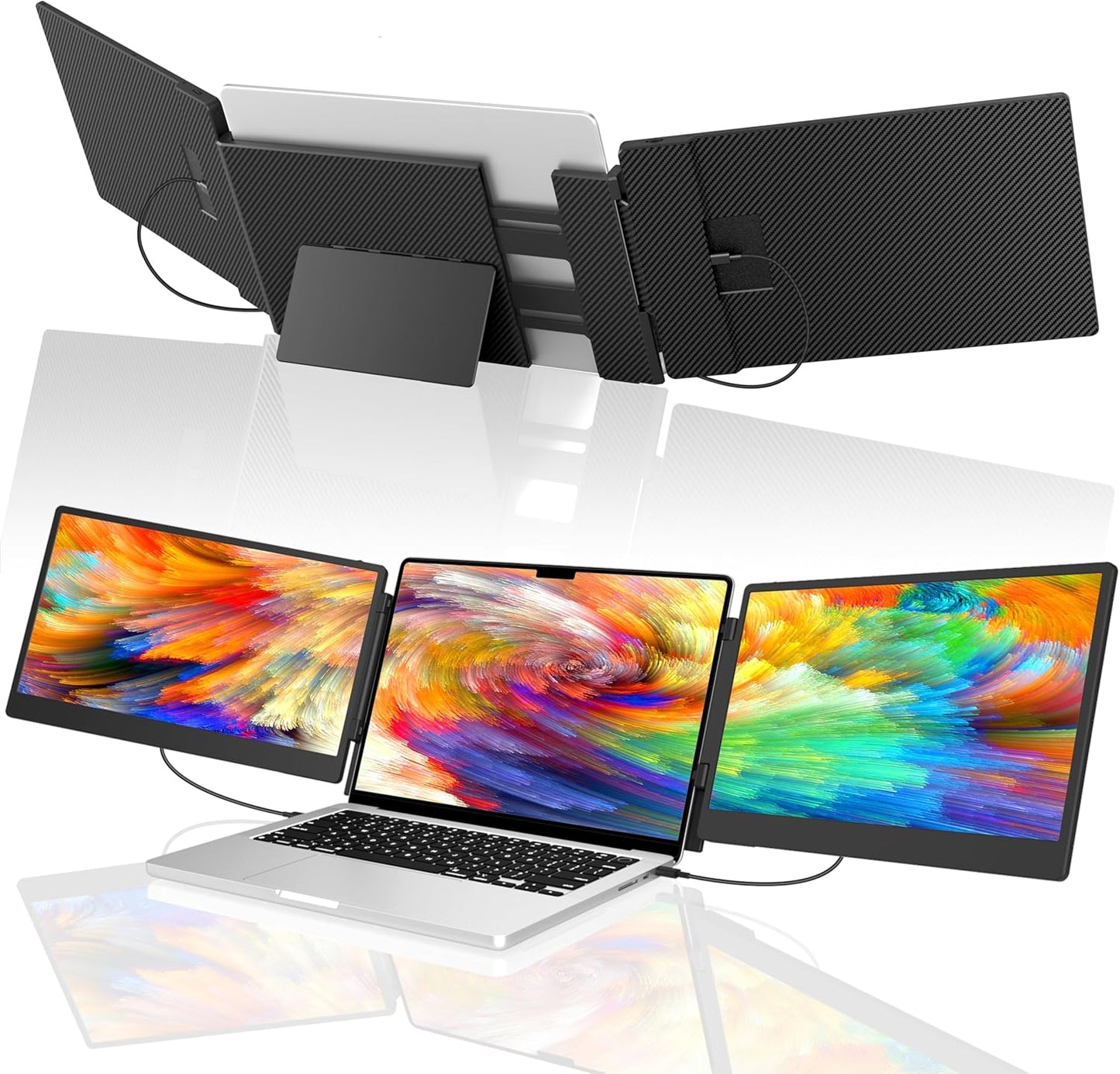 14 1080P Portable Laptop Monitor - Extend Screen Anywhere!