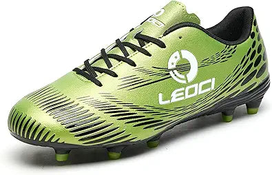 LEOCI Firm Ground Soccer Cleats for Men, Women, and Kids