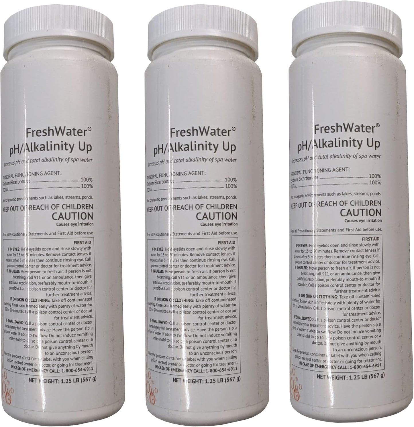 Hot Spring Freshwater PH Alkalinity Up Balancer 3PK for Pools