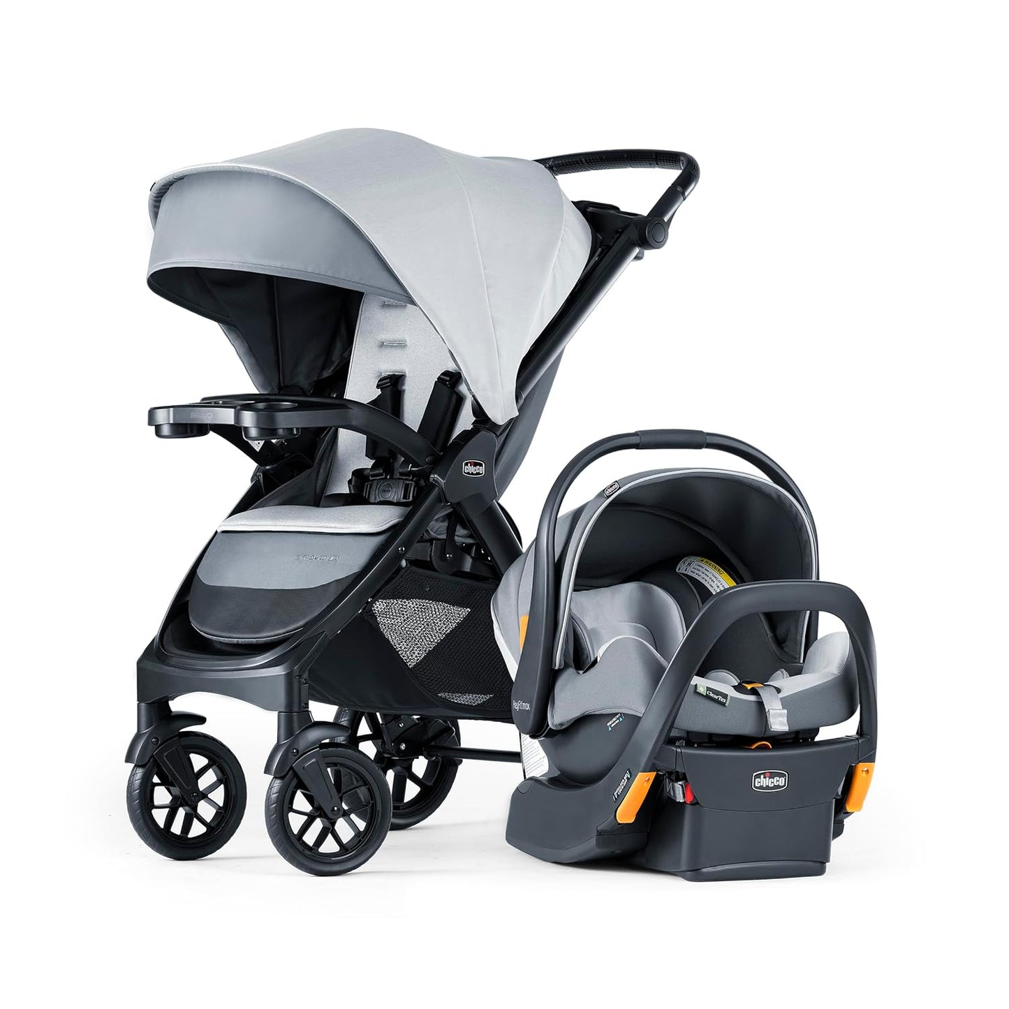 Chicco Bravo LE ClearTex Trio Travel System for Easy Travel