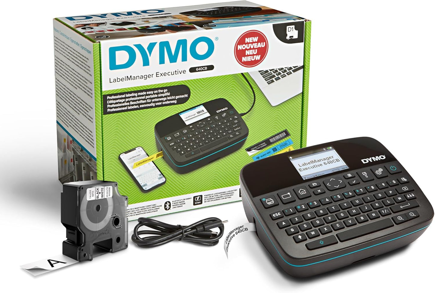 DYMO LabelManager 640 CB | Portable Bluetooth Label Maker