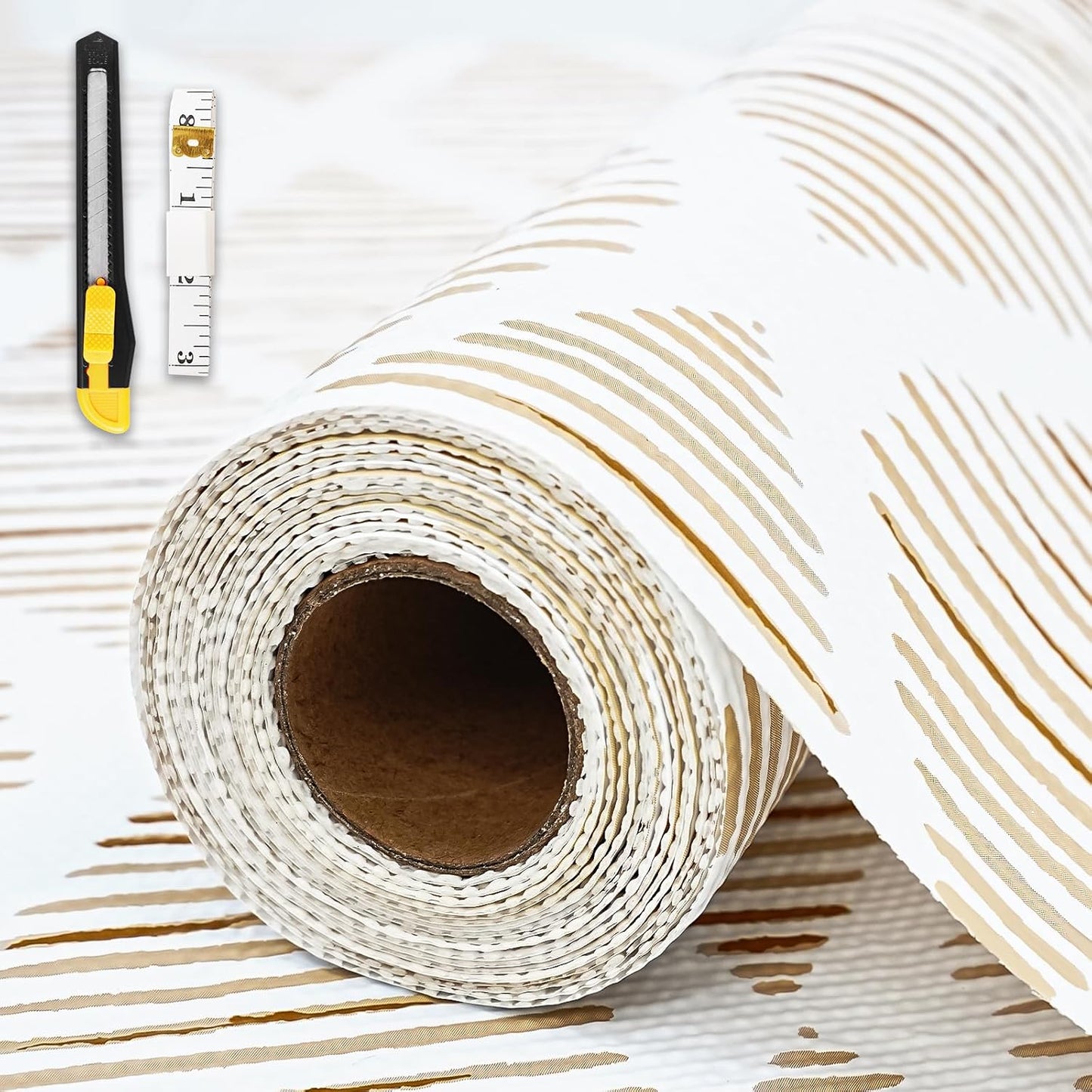 Non-Adhesive Drawer and Shelf Liner for Kitchen Cabinets
