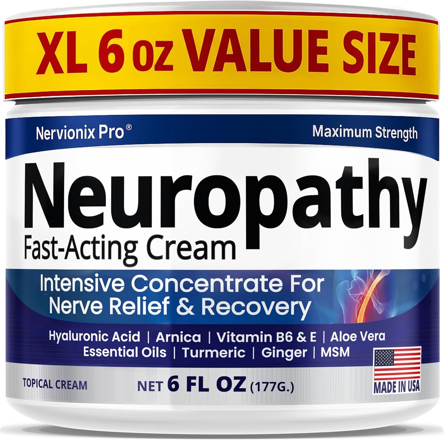 Neuropathy Nerve Relief Cream for Fast-Acting Comfort and Care