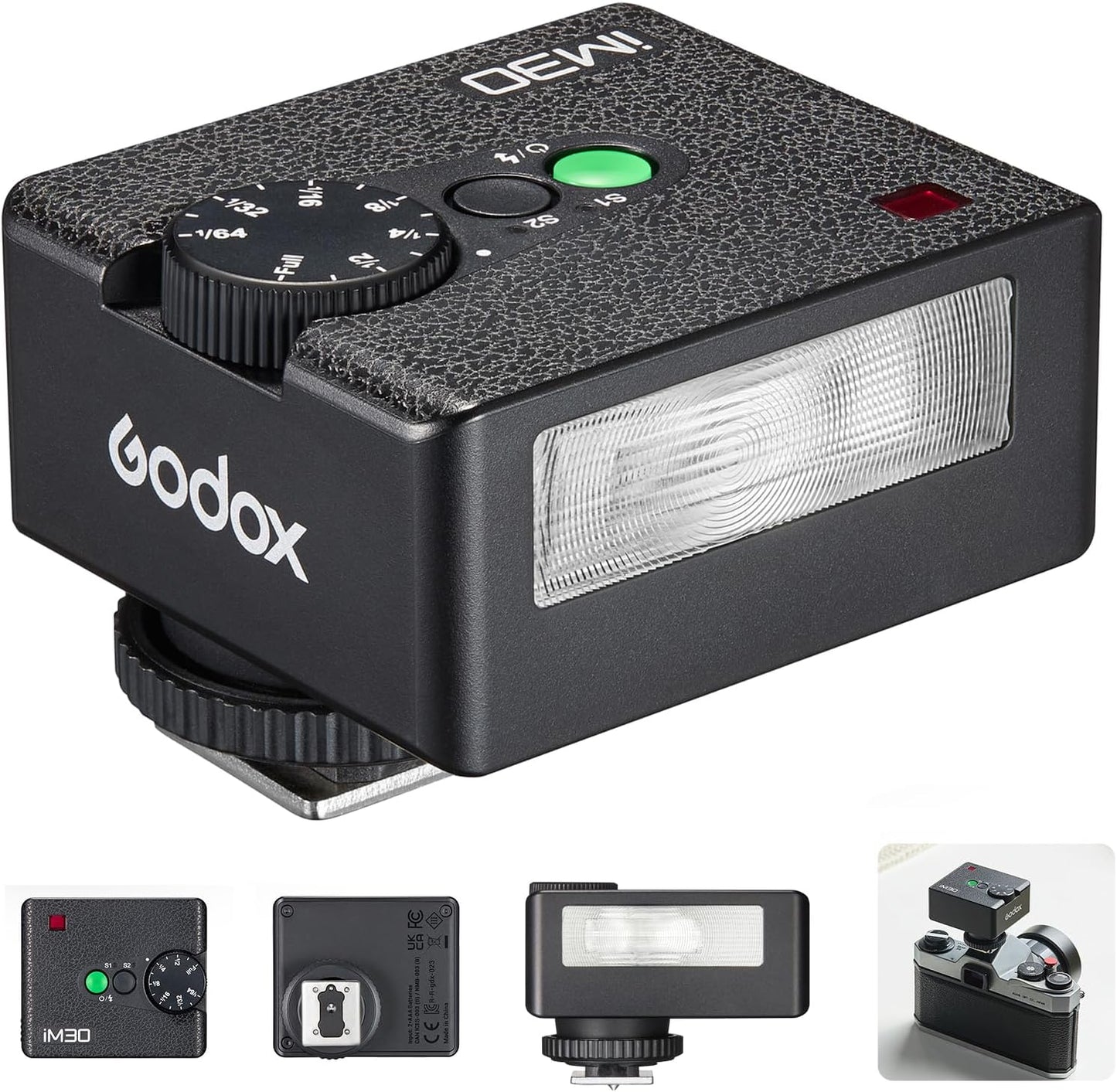 Godox iM30 Compact Pocket Flash for Versatile Photography Needs