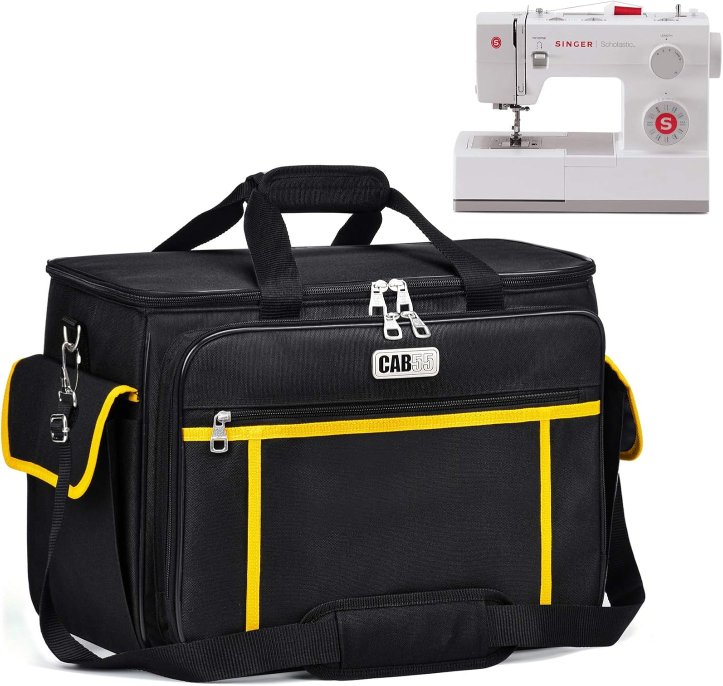 Protective Carry Case for Sewing Machine - Removable Padding, CAB55